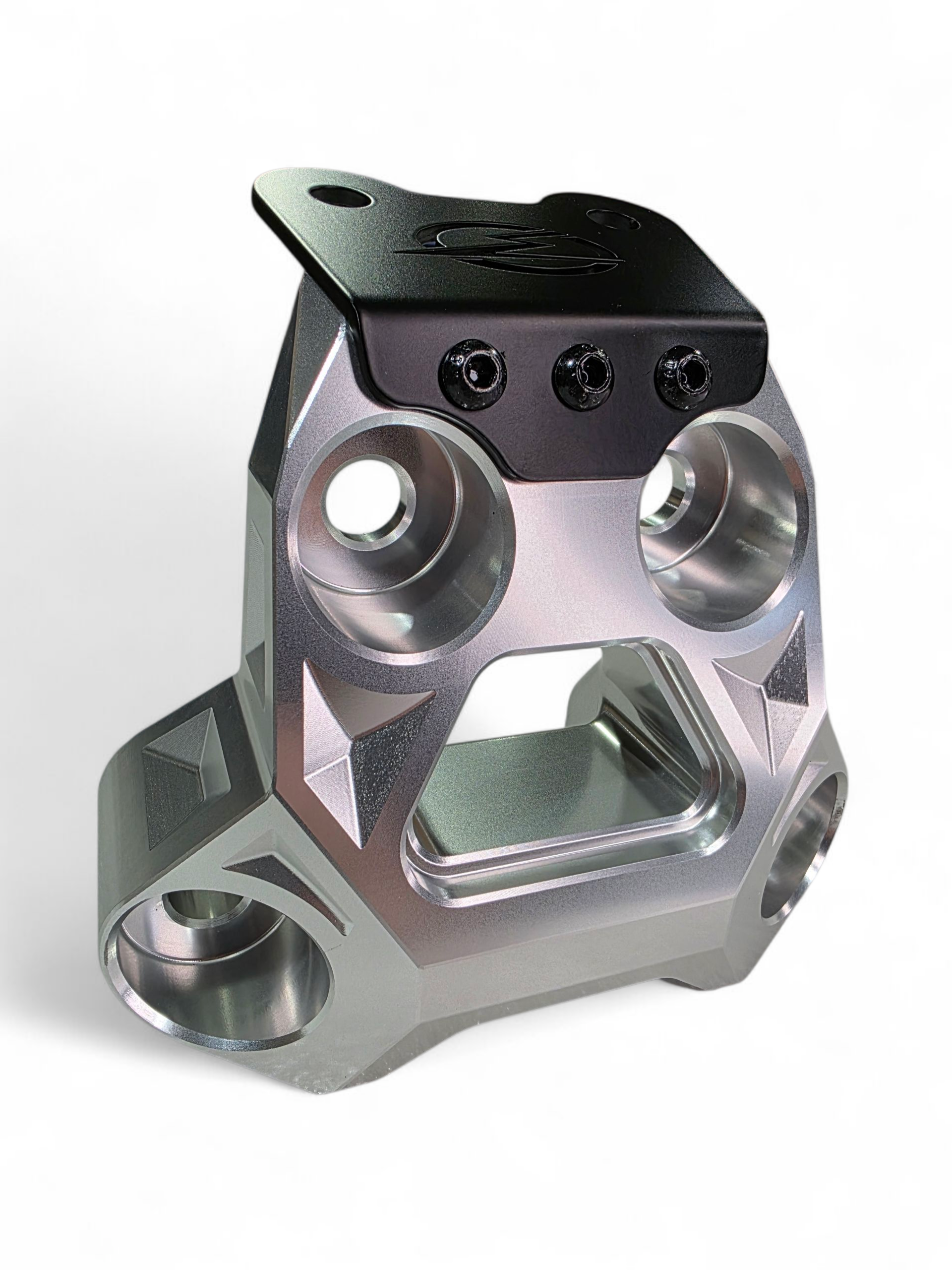 Photo of 2024+ Can Am Maverick R Radius Rod Plate (Clear) by Elektric Offroad - Premium for UTVs / Side by Sides