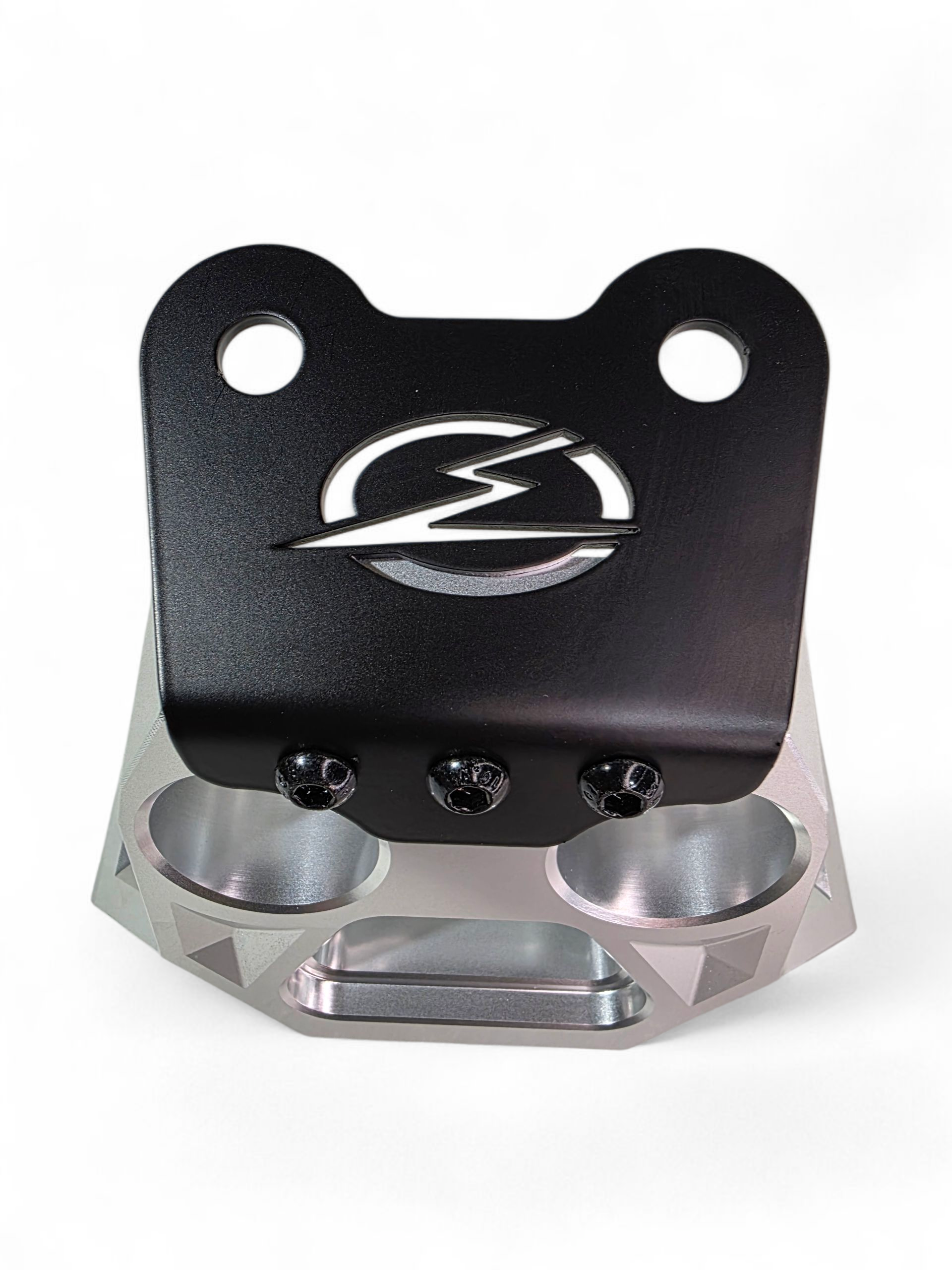 Photo of 2024+ Can Am Maverick R Radius Rod Plate (Clear) by Elektric Offroad - Premium for UTVs / Side by Sides
