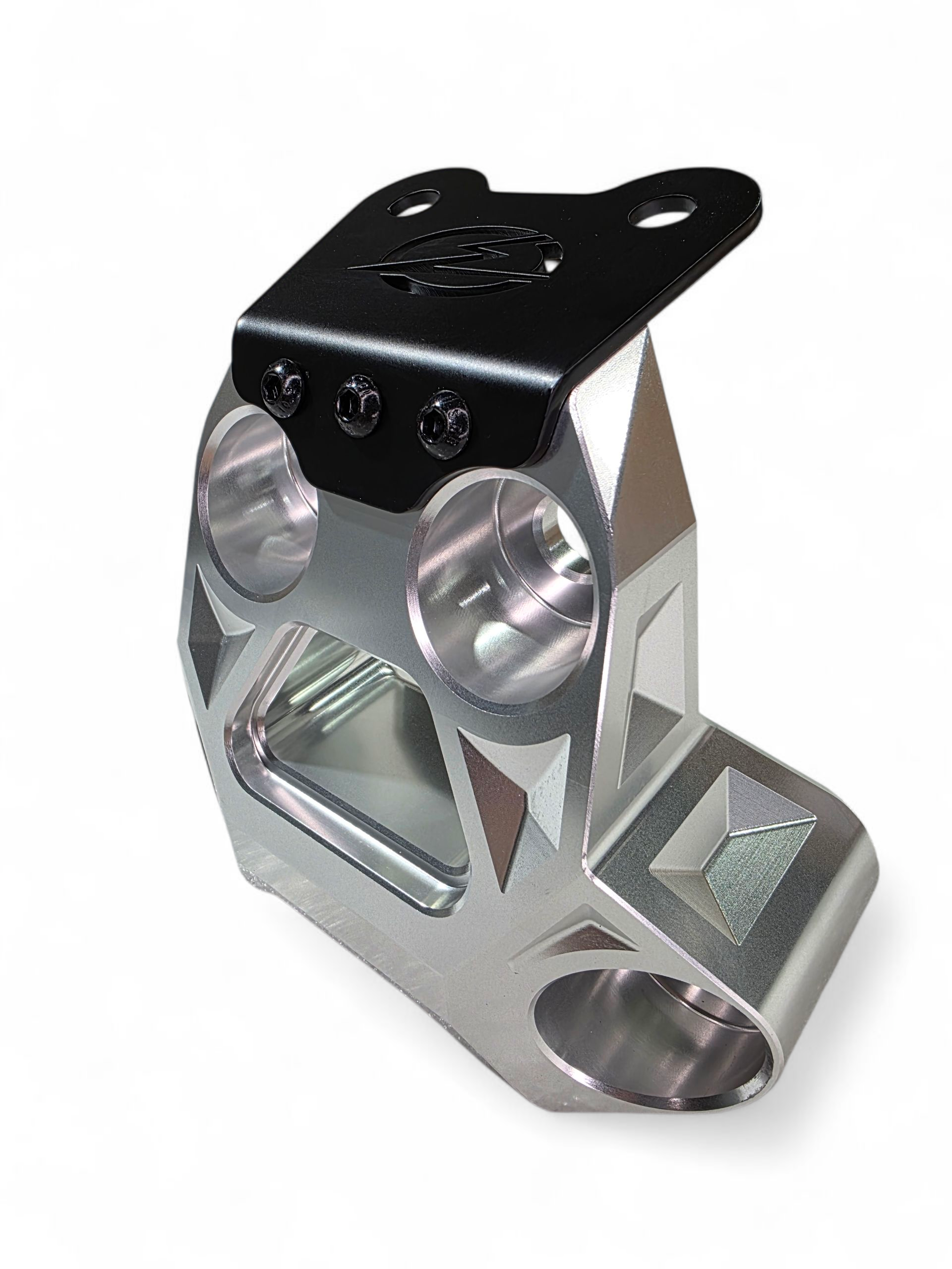 Photo of 2024+ Can Am Maverick R Radius Rod Plate (Clear) by Elektric Offroad - Premium for UTVs / Side by Sides