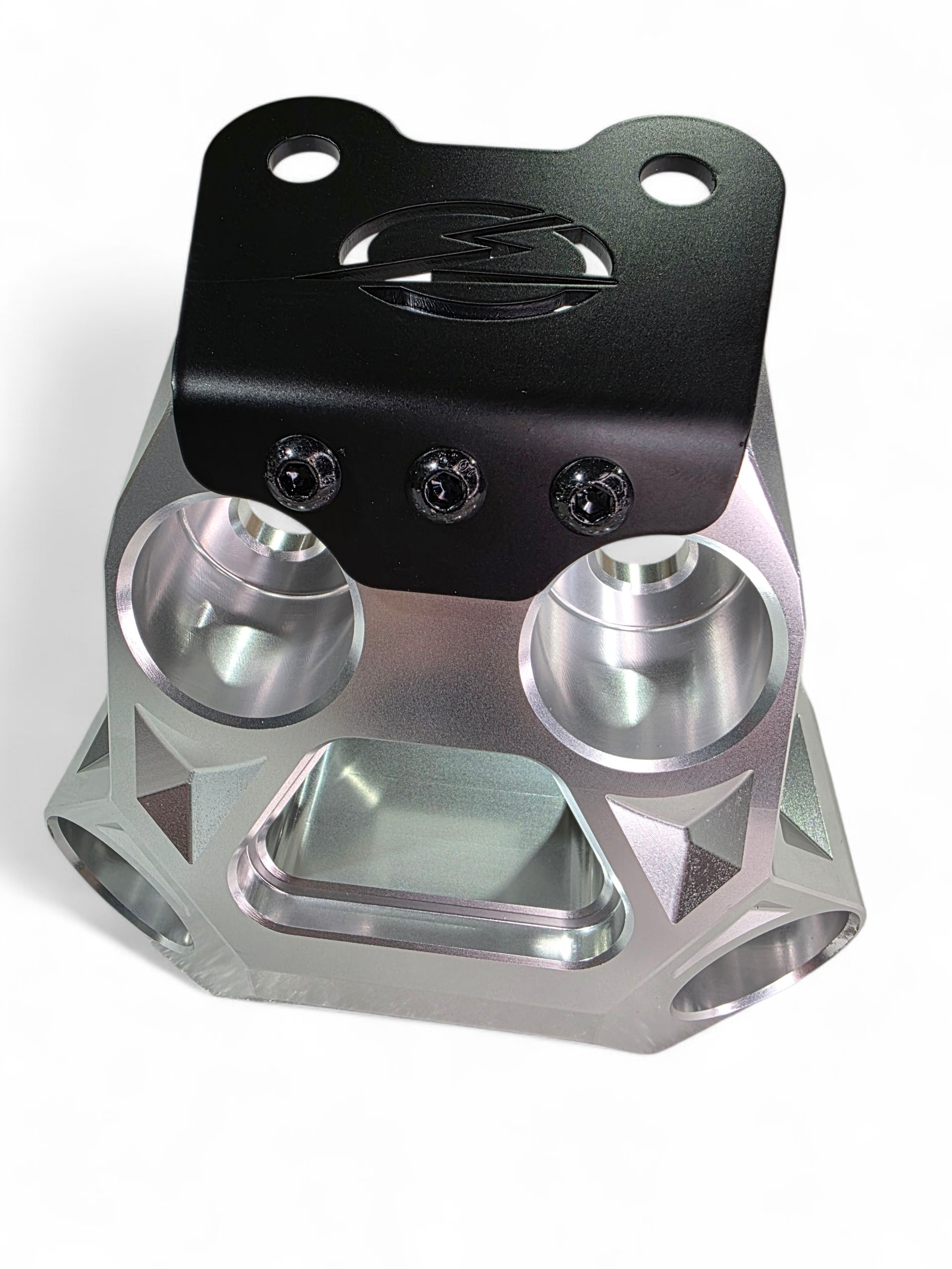 Photo of 2024+ Can Am Maverick R Radius Rod Plate (Clear) by Elektric Offroad - Premium for UTVs / Side by Sides