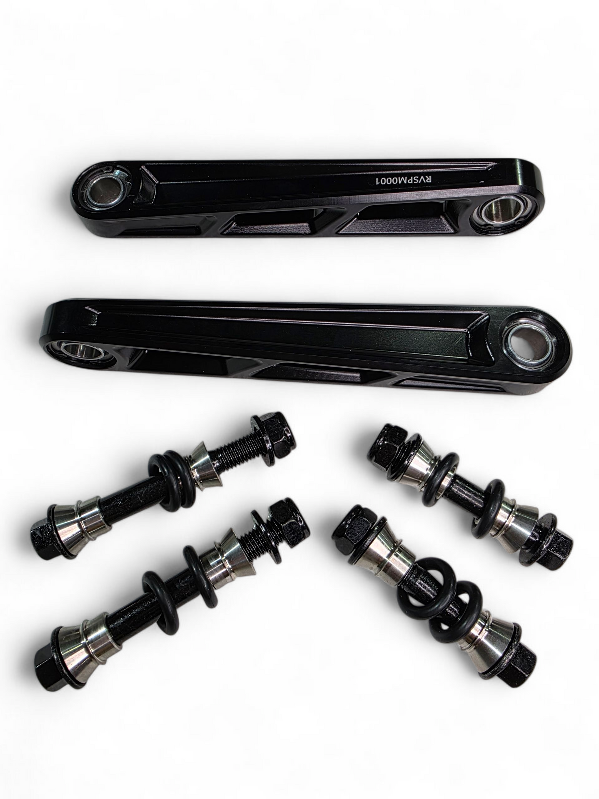 2024+ Can Am Maverick R Front Sway Bar Links - Anodized Black