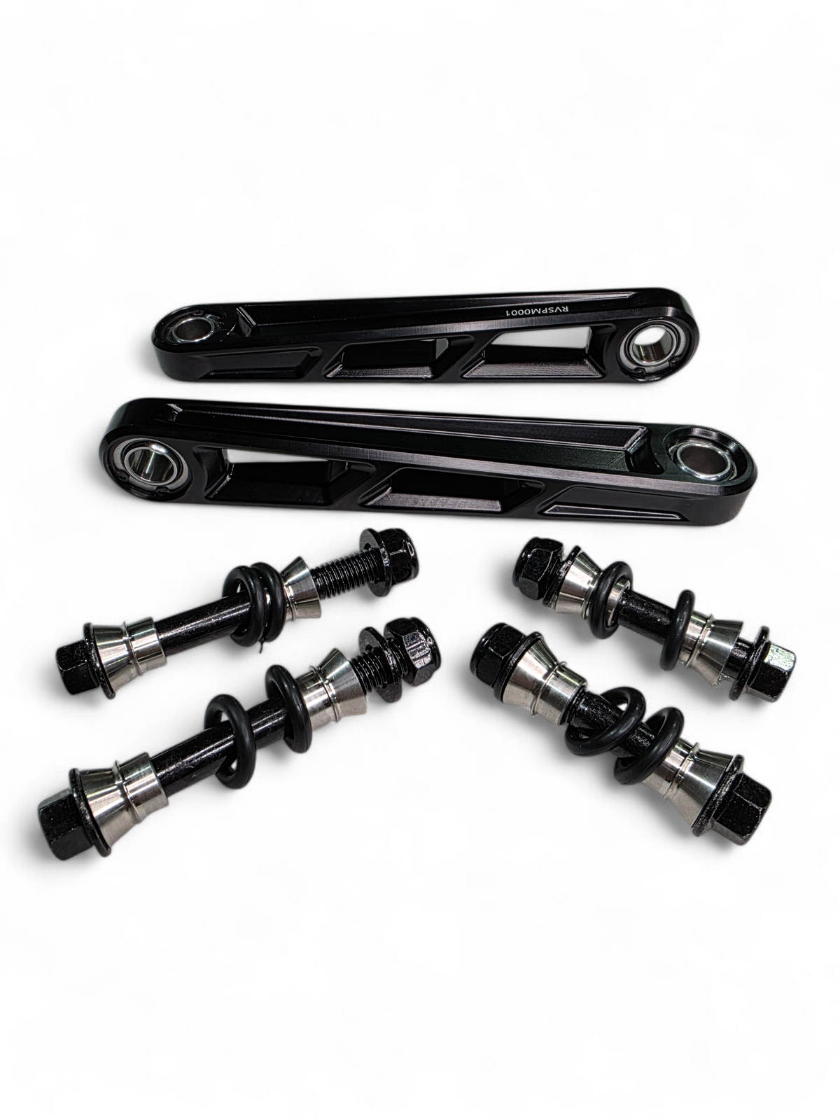 2024+ Can Am Maverick R Front Sway Bar Links - Anodized Black