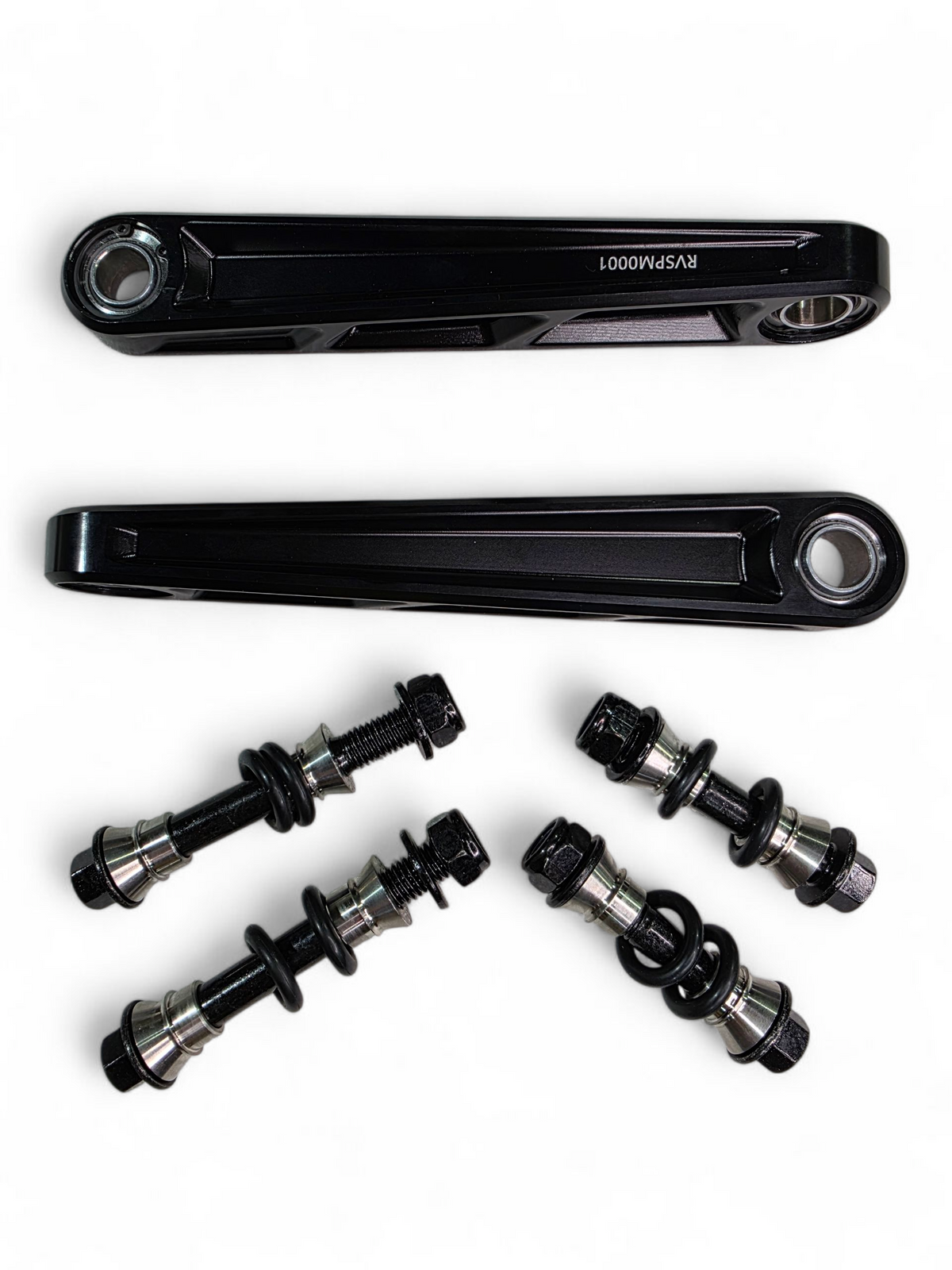 2024+ Can Am Maverick R Front Sway Bar Links - Anodized Black