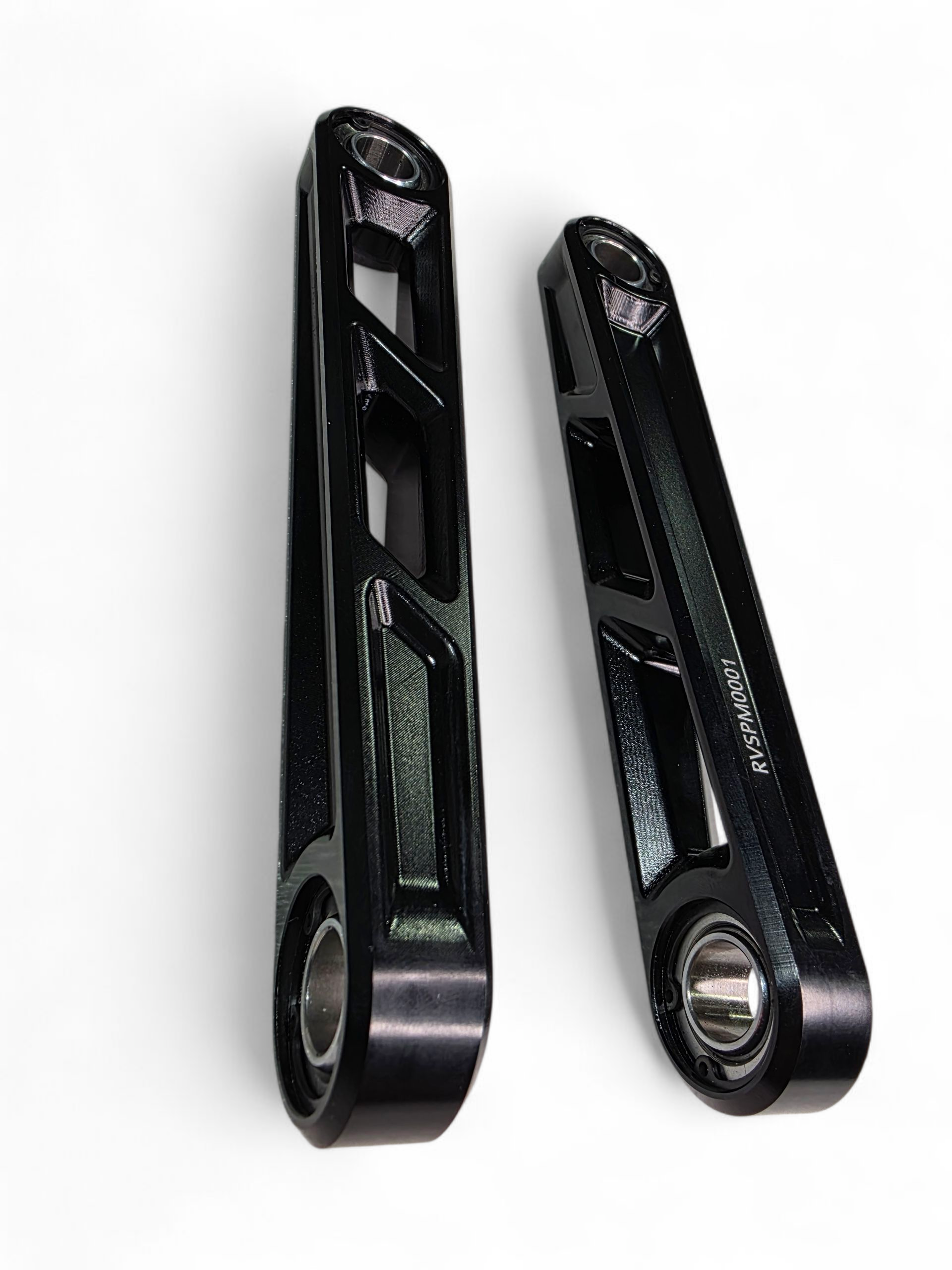 Photo of 2024+ Can Am Maverick R Front Sway Bar Links Anodized Black by Elektric Offroad - Premium for UTVs / Side by Sides