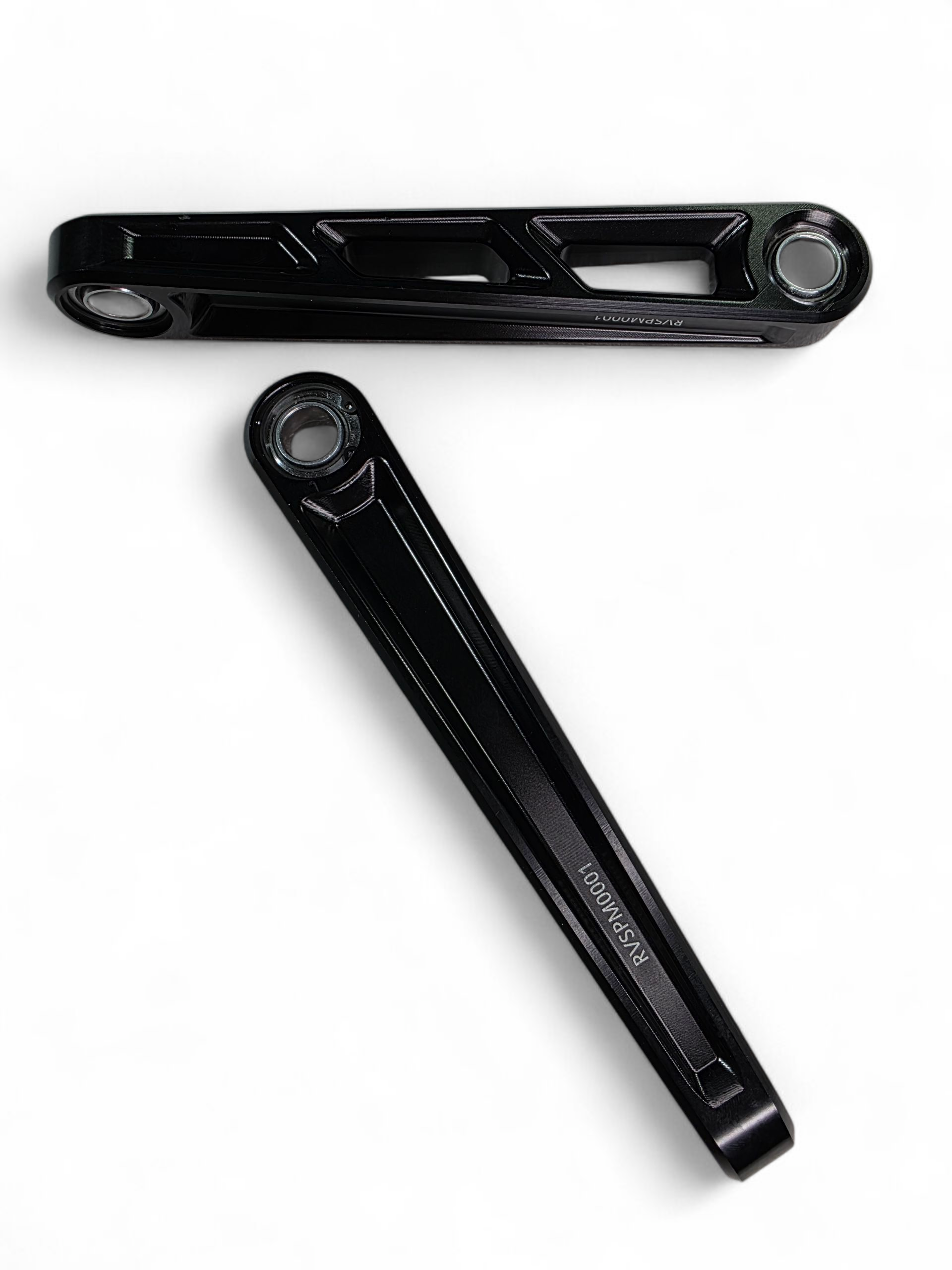 Photo of 2024+ Can Am Maverick R Front Sway Bar Links Anodized Black by Elektric Offroad - Premium for UTVs / Side by Sides