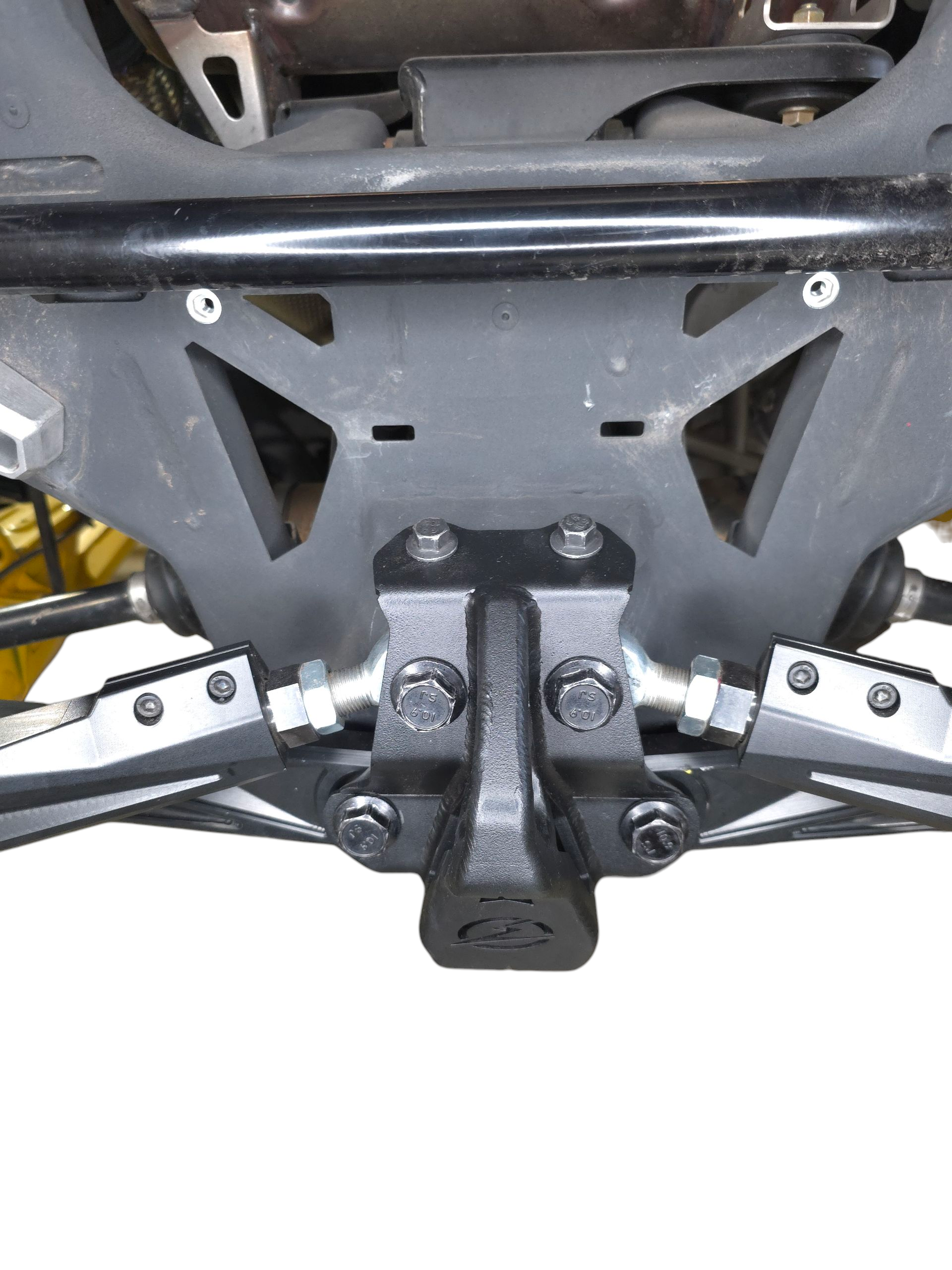 2024-26 Can Am Maverick R Sheet Metal Radius Rod Plate (4 Seat) Works with both RC models