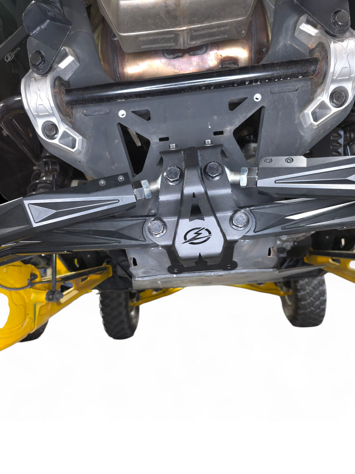 2024-26 Can-Am Maverick R Sheet Metal Radius Rod Plate (2-Seat)
