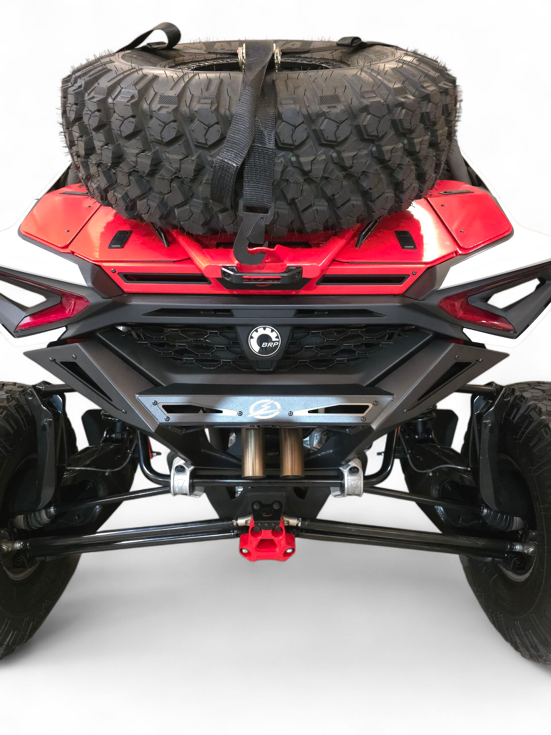 Photo of 2024+ Can Am Maverick R Max (4 Seater) Volt Rear Bumper by Elektric Offroad - Premium for UTVs / Side by Sides