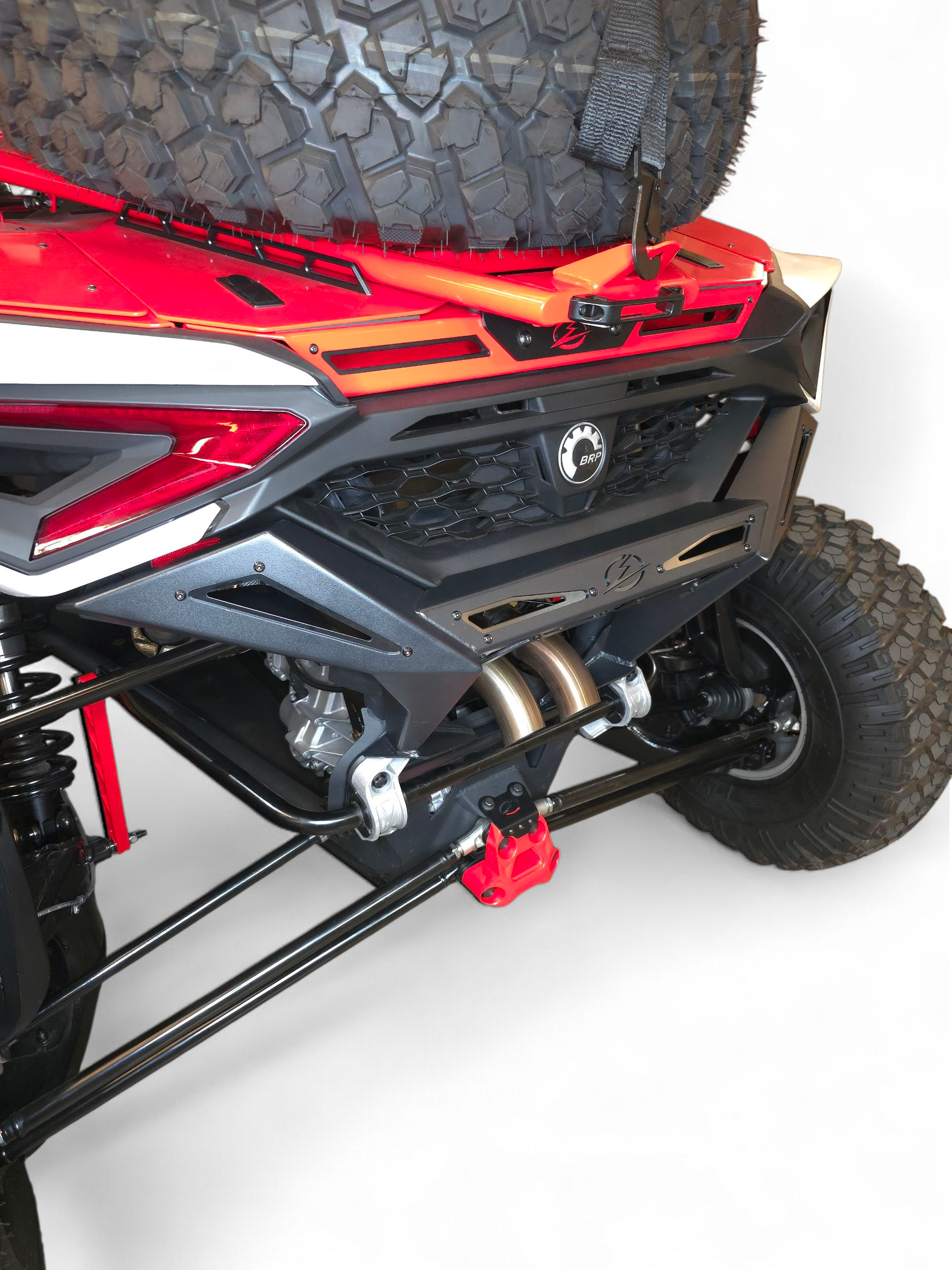 Photo of 2024+ Can Am Maverick R Max (4 Seater) Volt Rear Bumper by Elektric Offroad - Premium for UTVs / Side by Sides