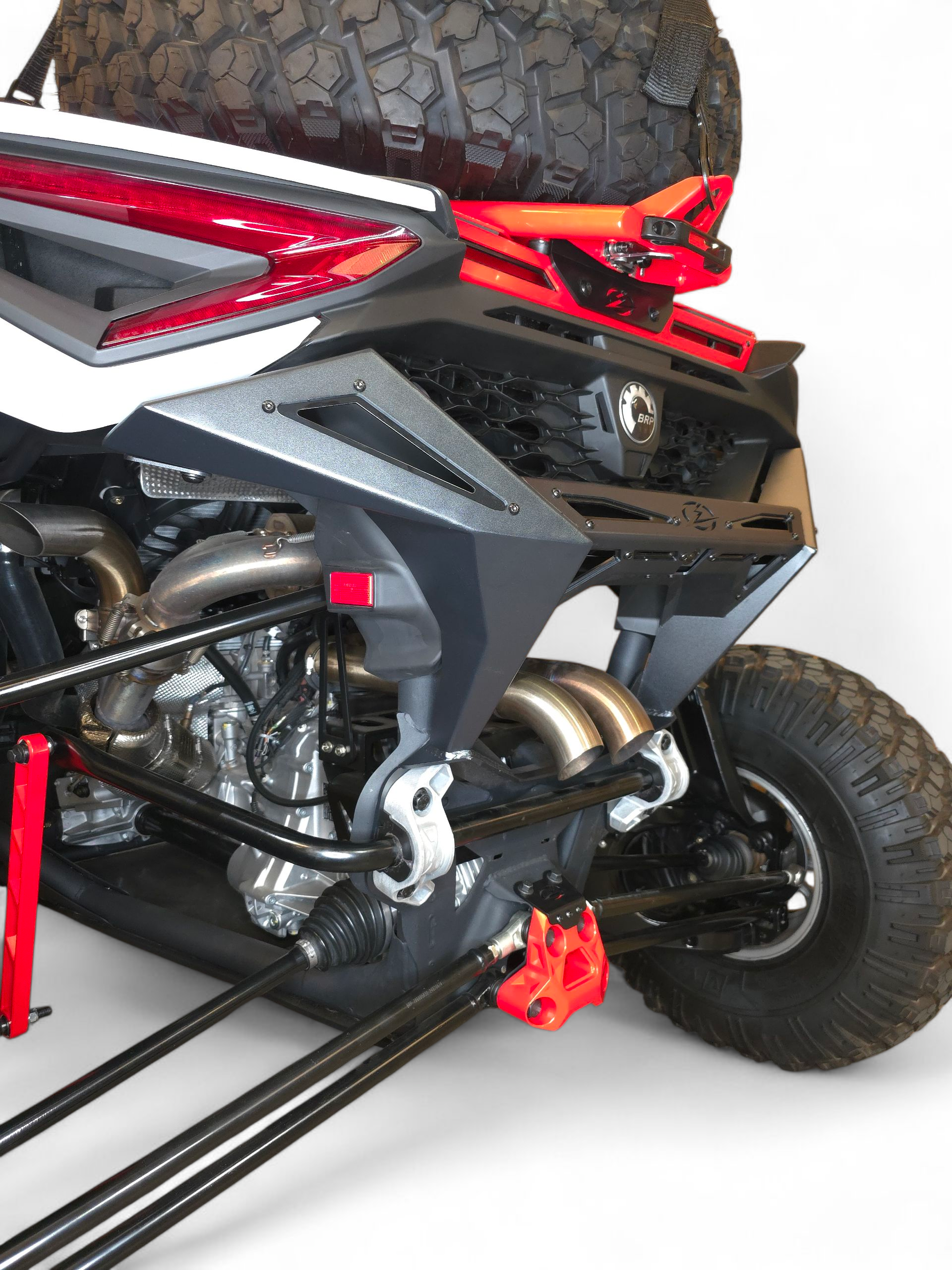 Photo of 2024+ Can Am Maverick R Max (4 Seater) Volt Rear Bumper by Elektric Offroad - Premium for UTVs / Side by Sides