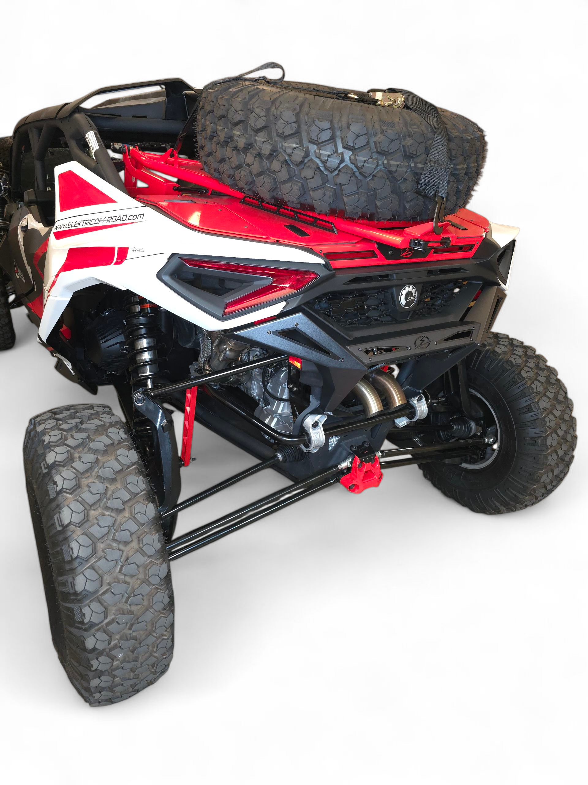 Photo of 2024+ Can Am Maverick R Max (4 Seater) Volt Rear Bumper by Elektric Offroad - Premium for UTVs / Side by Sides