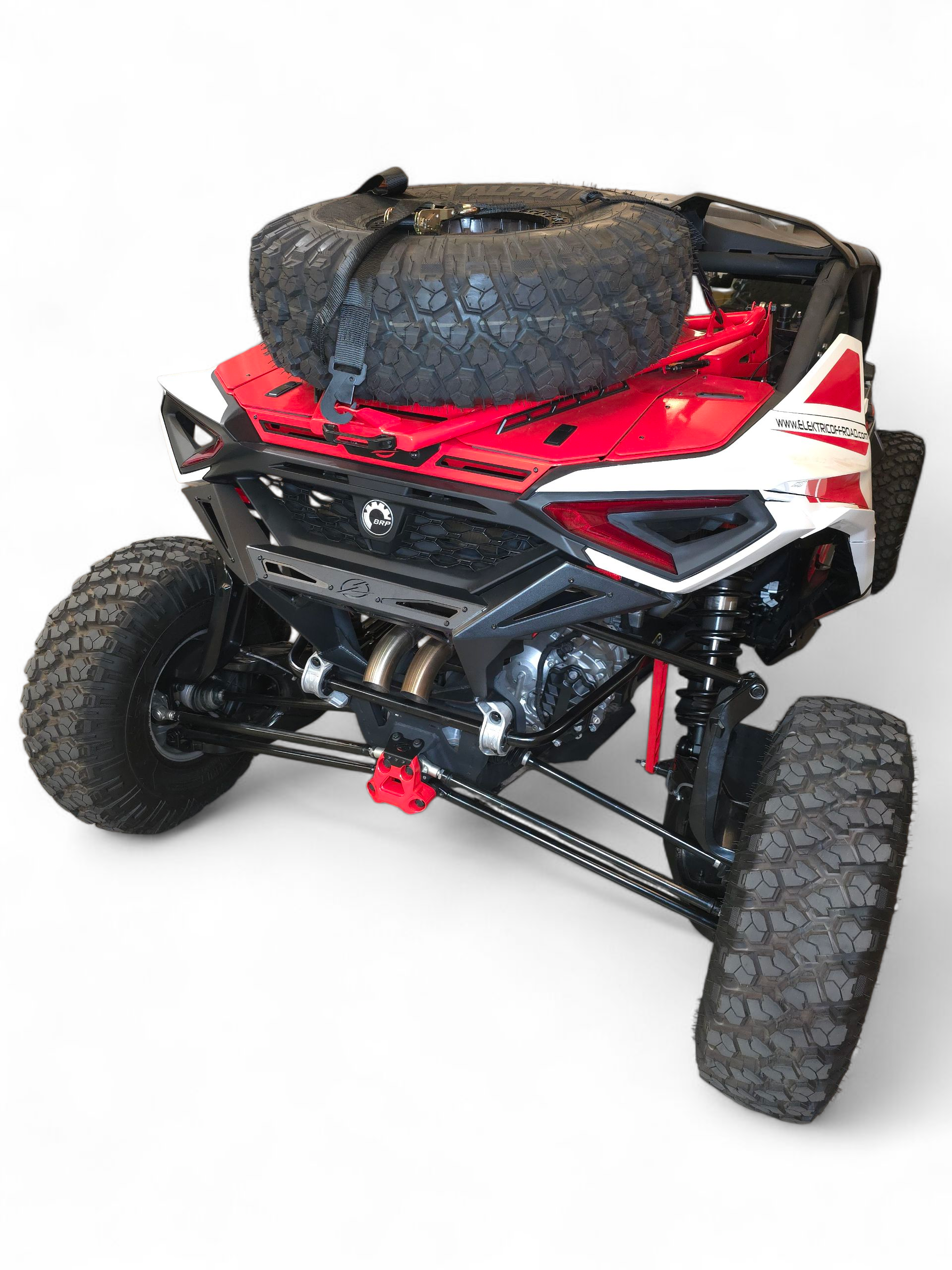 Photo of 2024+ Can Am Maverick R Max (4 Seater) Volt Rear Bumper by Elektric Offroad - Premium for UTVs / Side by Sides