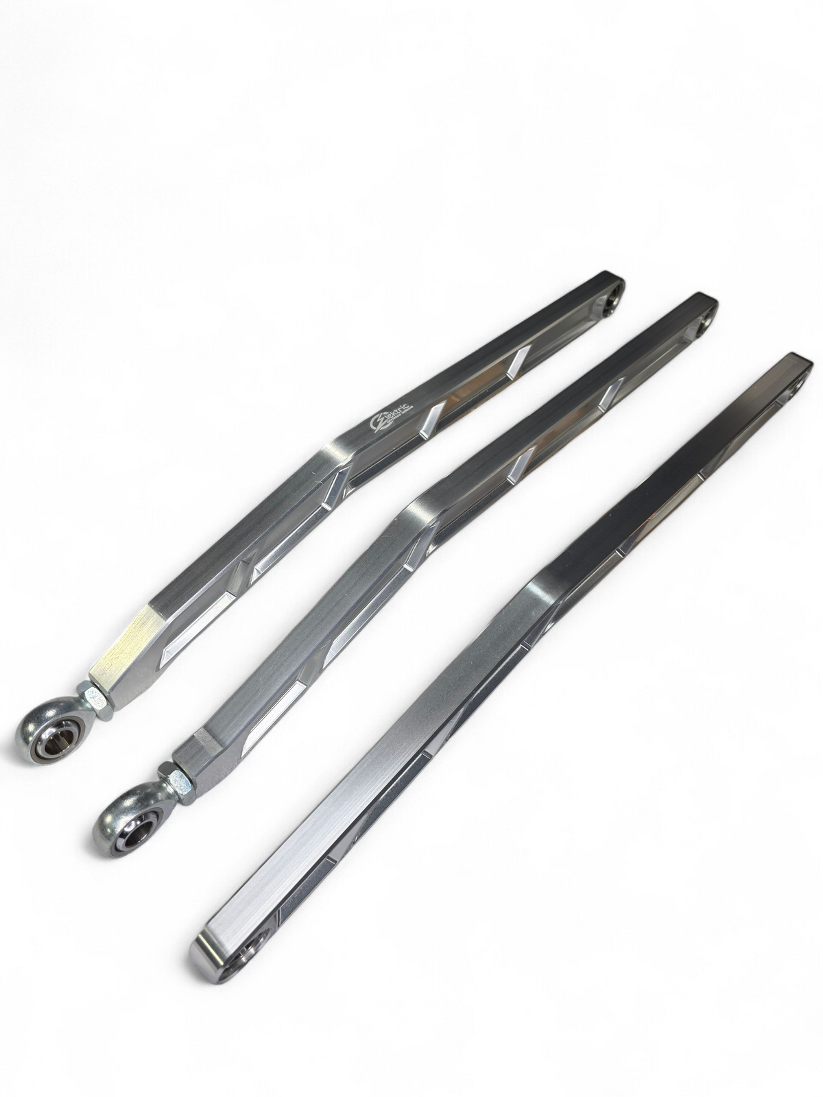 2017+ Can-Am X3 Maverick Volt Billet Radius Rods - Anodized Clear