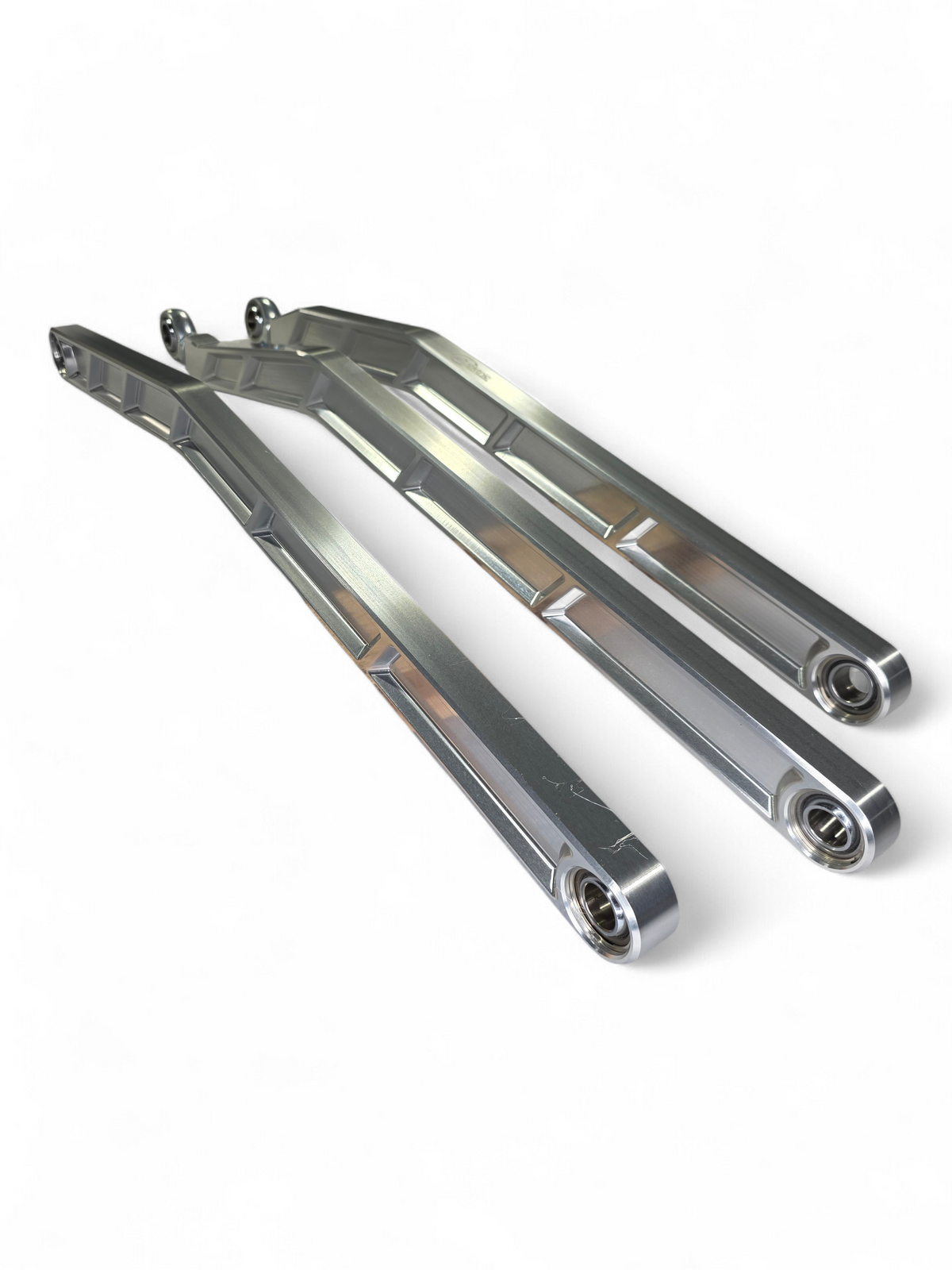 2017+ Can-Am X3 Maverick Volt Billet Radius Rods - Anodized Clear