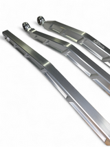 2017+ Can-Am X3 Maverick Volt Billet Radius Rods - Anodized Clear