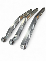 2017+ Can-Am X3 Maverick Volt Billet Radius Rods - Anodized Clear