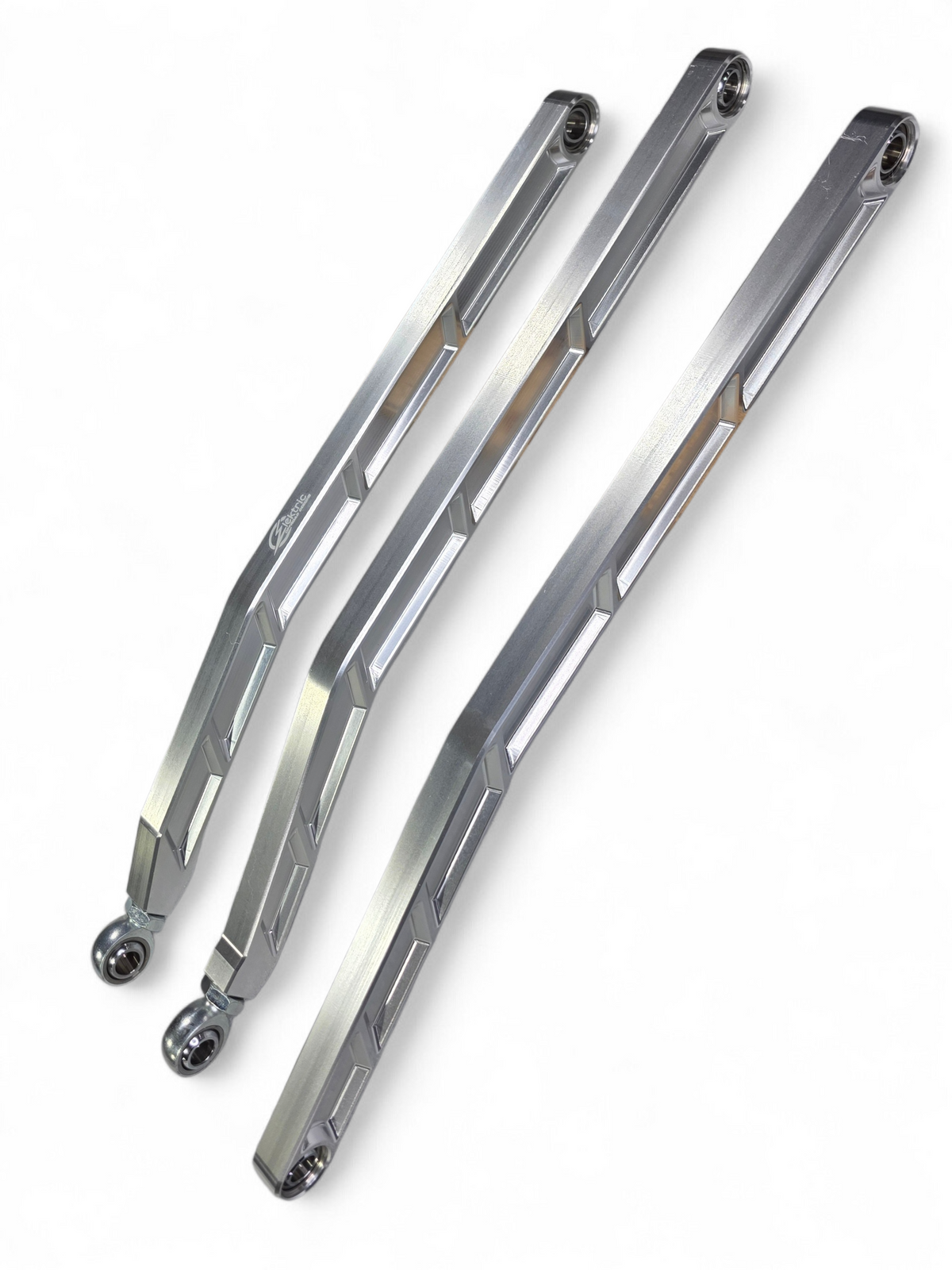 2017+ Can-Am X3 Maverick Volt Billet Radius Rods - Anodized Clear