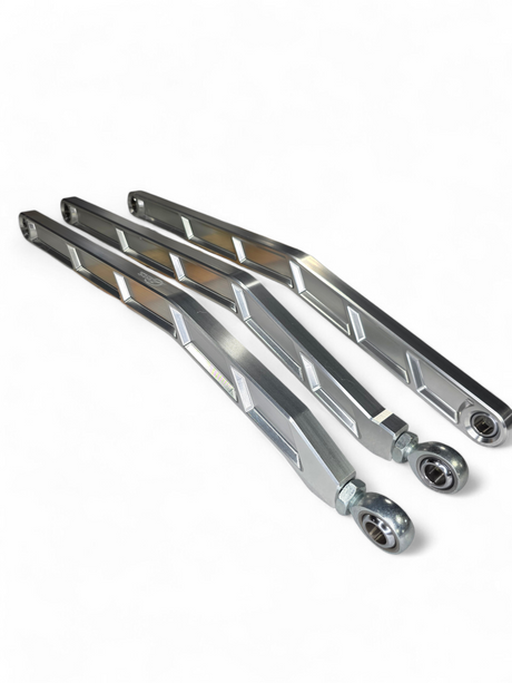 2017+ Can-Am X3 Maverick Volt Billet Radius Rods - Anodized Clear