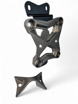 2022+ Can-Am Maverick X3 10-Bolt Radius Rod Plate with Pull Hook (Gun Metal)