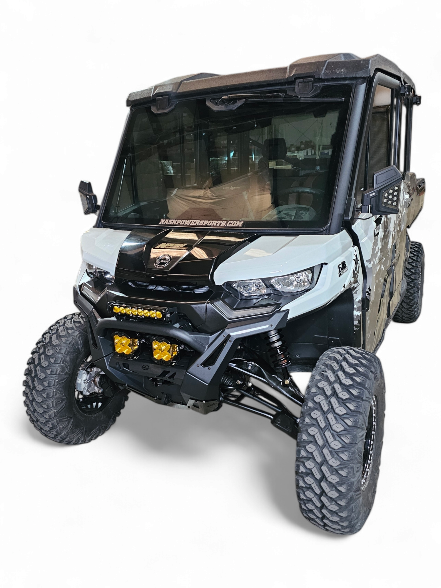 Elektric Offroad - 2016+ Can-am Defender Volt Front Winch Bumper