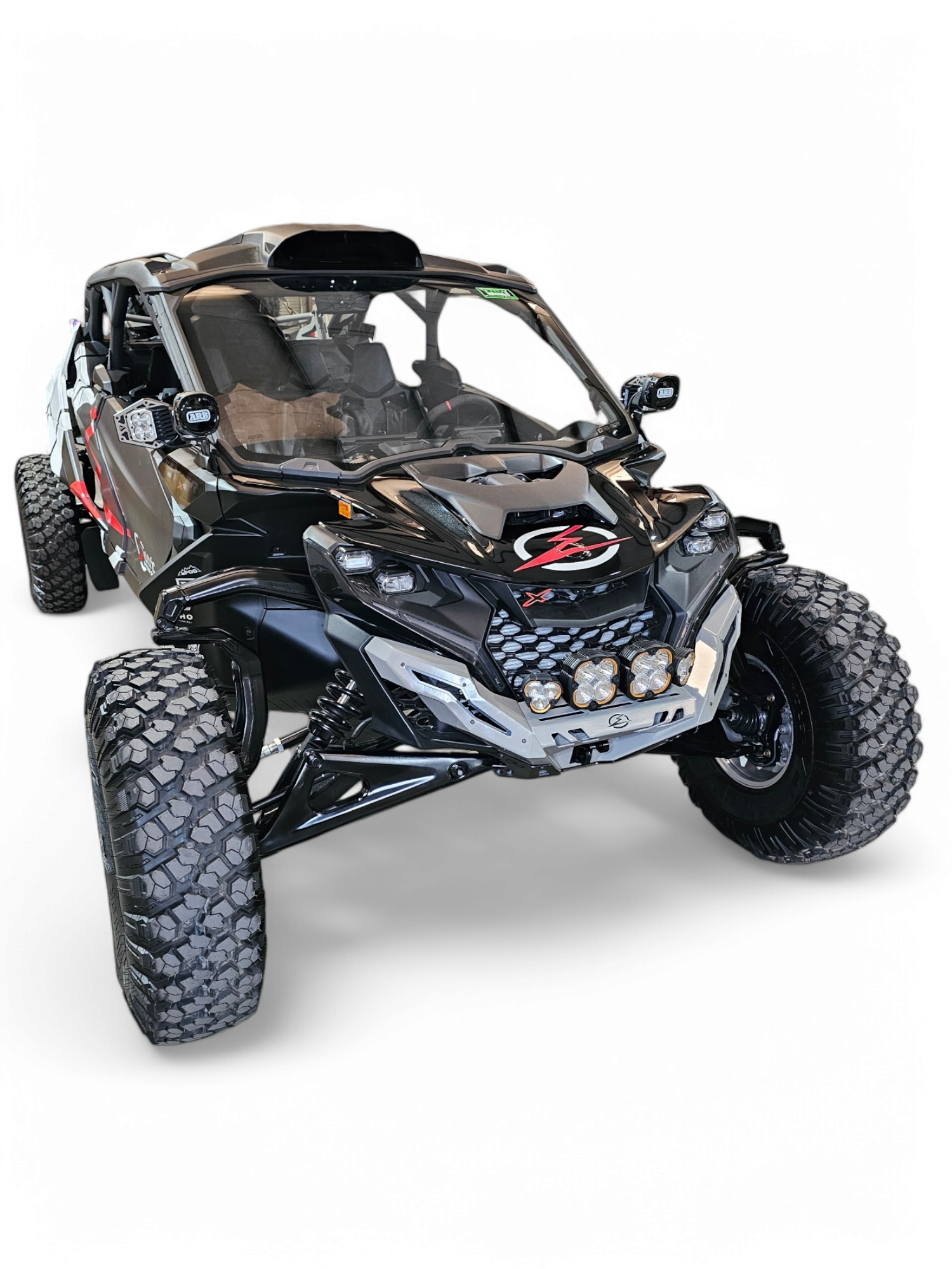 Photo of 2024 to Current Maverick R Volt Front Winch Bumper by Elektric Offroad - Premium for UTVs / Side by Sides