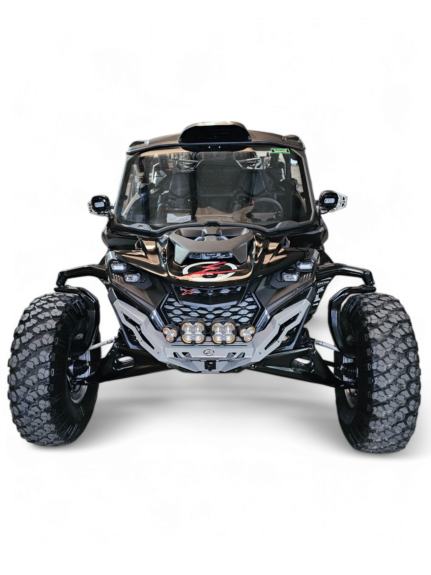 Photo of 2024 to Current Maverick R Volt Front Winch Bumper by Elektric Offroad - Premium for UTVs / Side by Sides