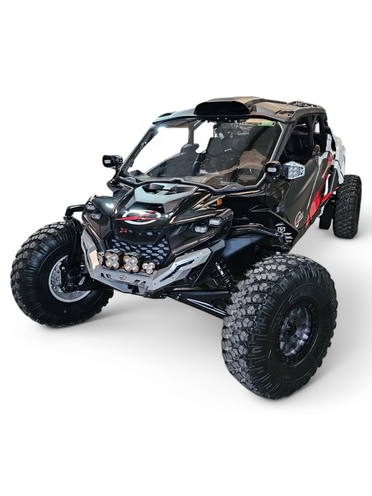 2024+ Maverick R Volt Winch Front Bumper