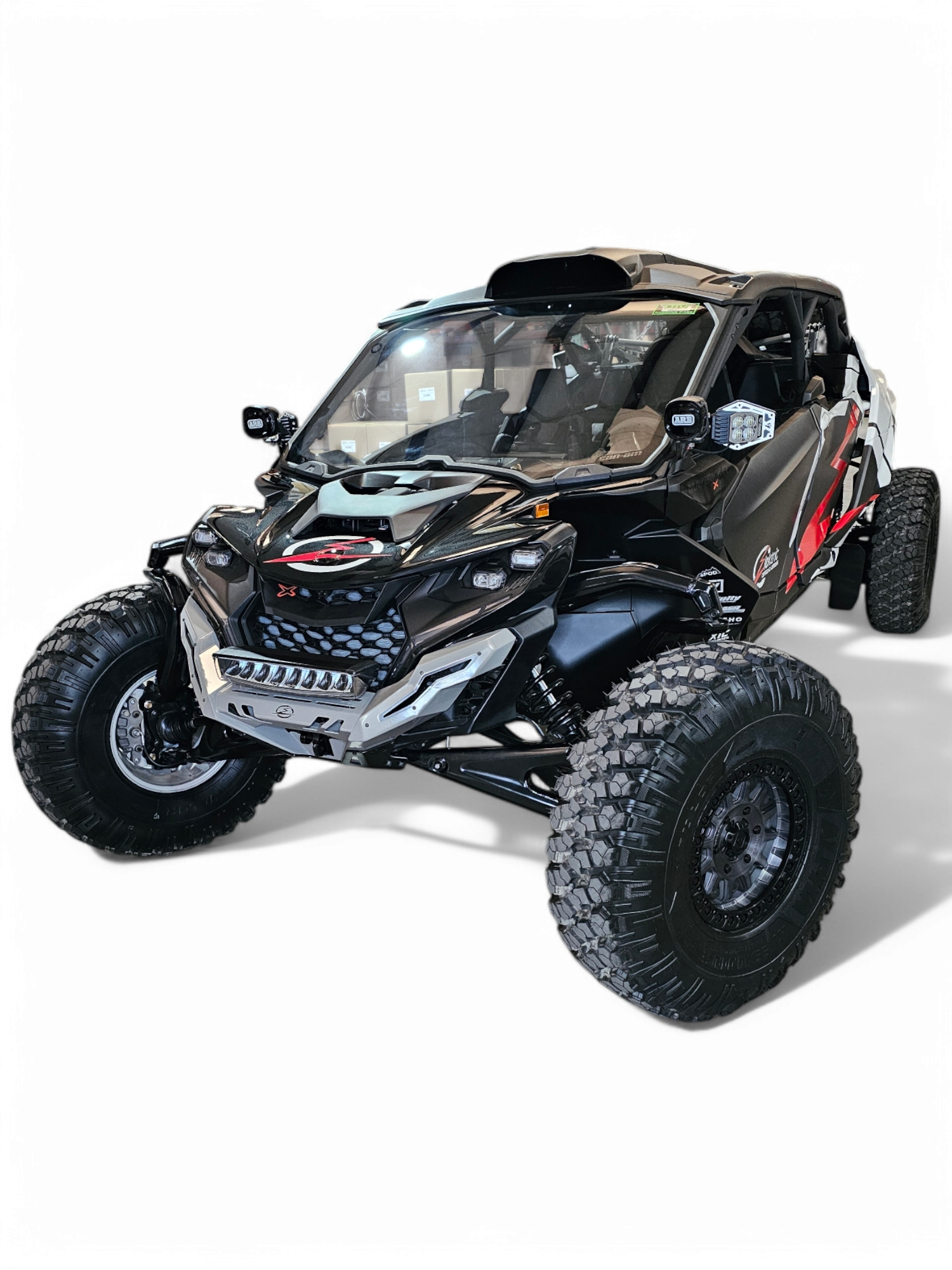 Photo of 2024 to Current Maverick R Volt Front Winch Bumper by Elektric Offroad - Premium for UTVs / Side by Sides