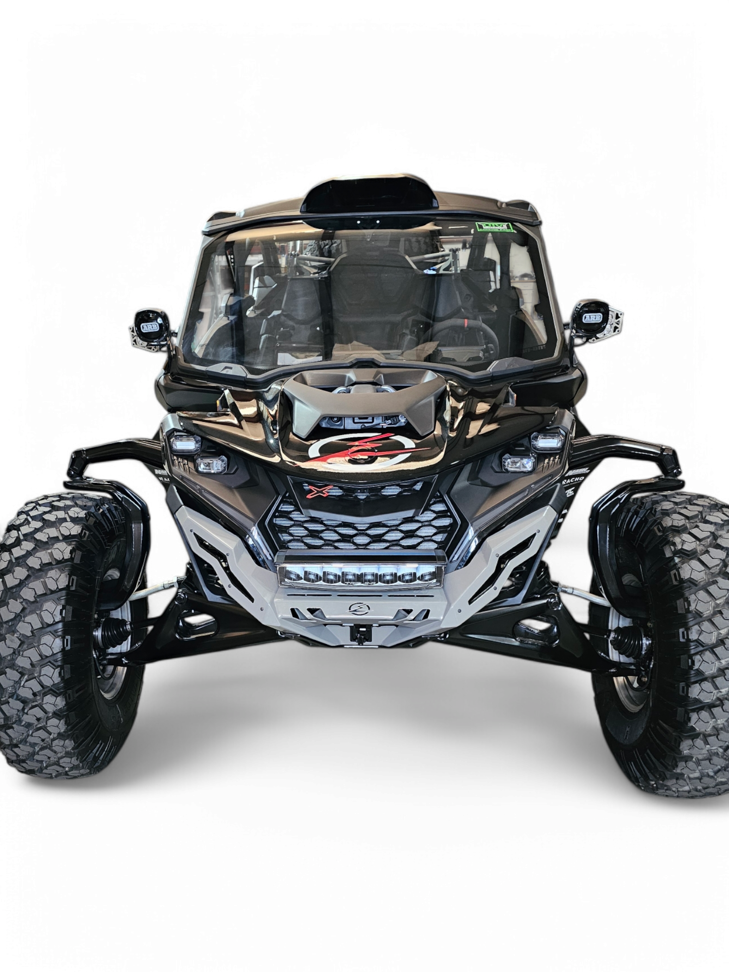 Photo of 2024 to Current Maverick R Volt Front Winch Bumper by Elektric Offroad - Premium for UTVs / Side by Sides