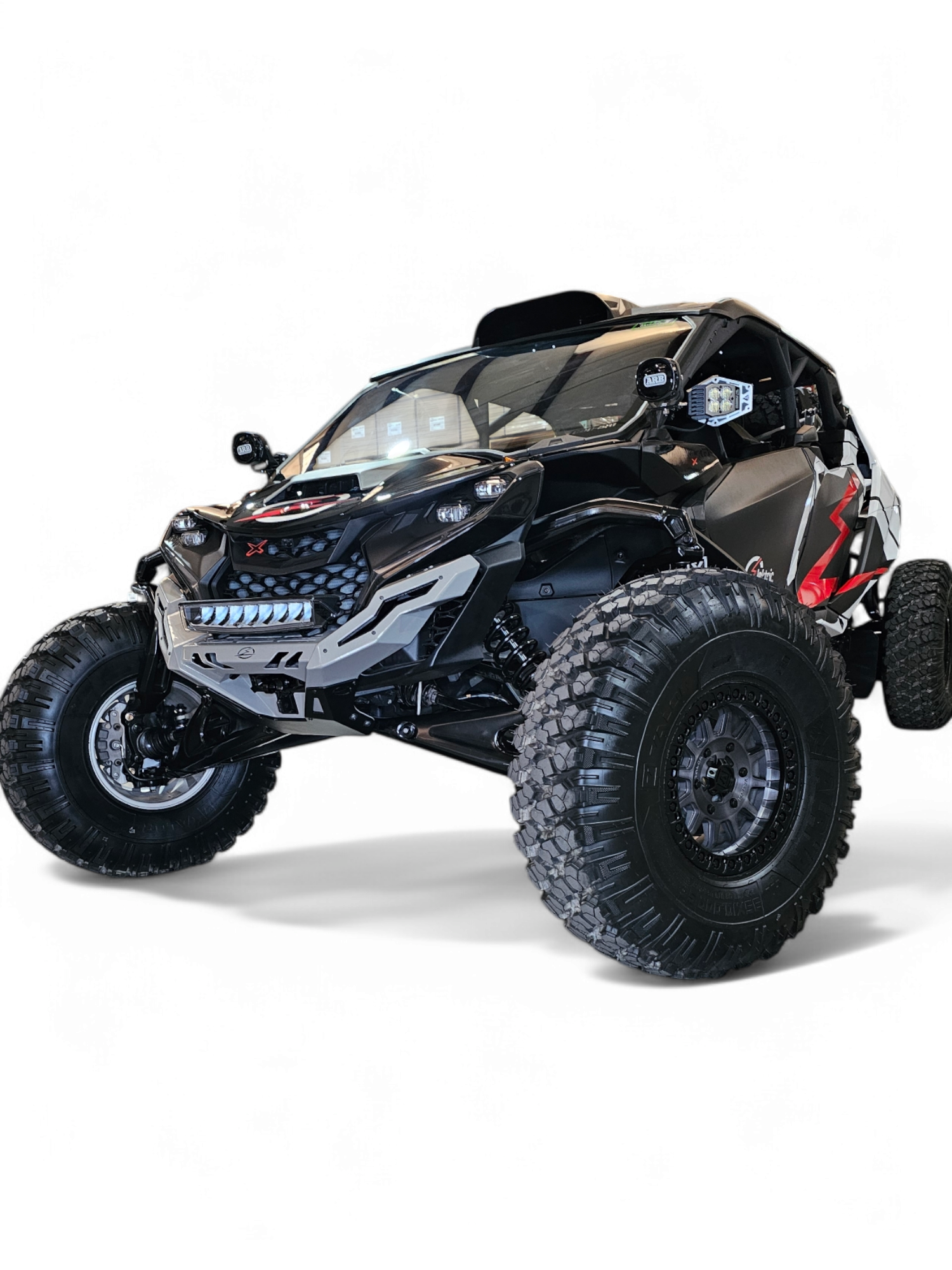Photo of 2024 to Current Maverick R Volt Front Winch Bumper by Elektric Offroad - Premium for UTVs / Side by Sides