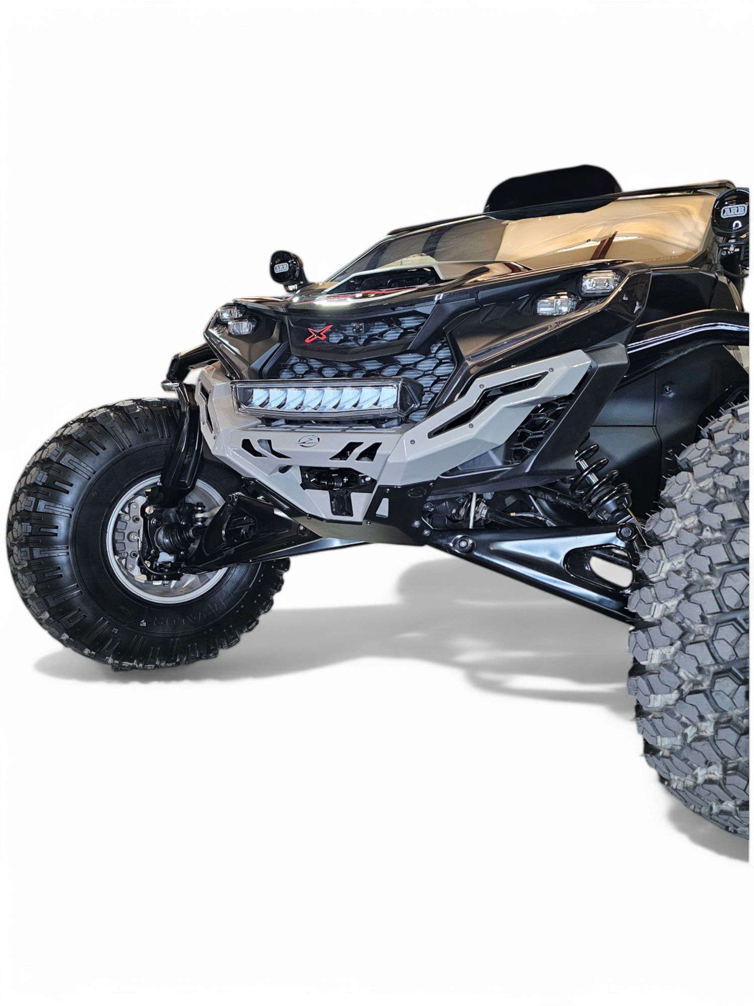Photo of 2024 to Current Maverick R Volt Front Winch Bumper by Elektric Offroad - Premium for UTVs / Side by Sides