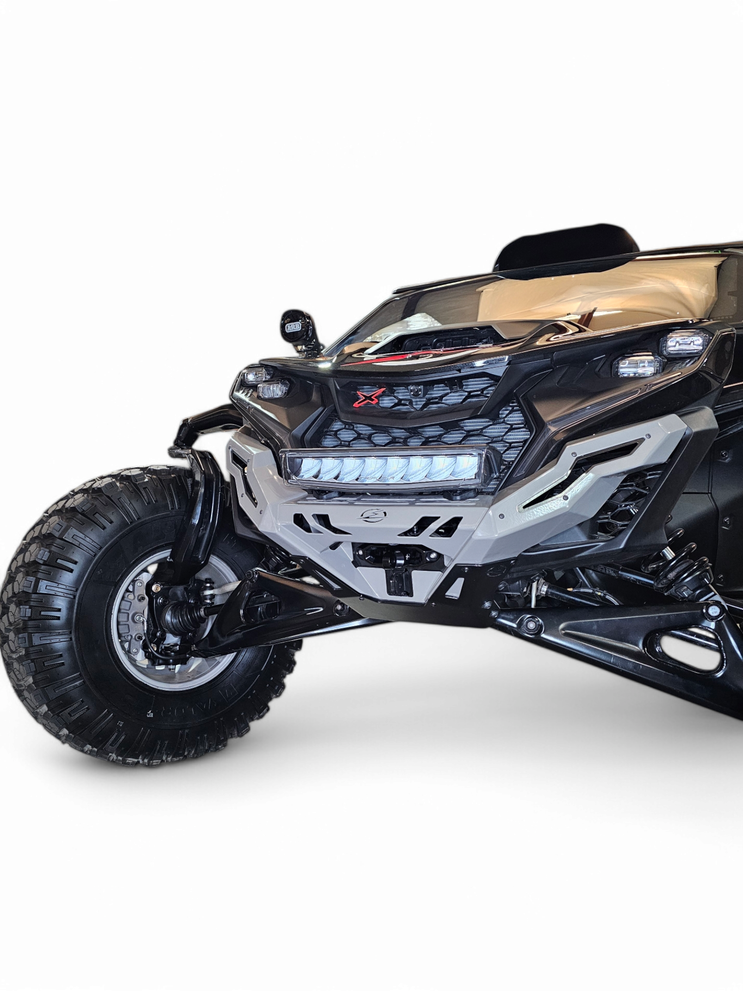 Photo of 2024 to Current Maverick R Volt Front Winch Bumper by Elektric Offroad - Premium for UTVs / Side by Sides