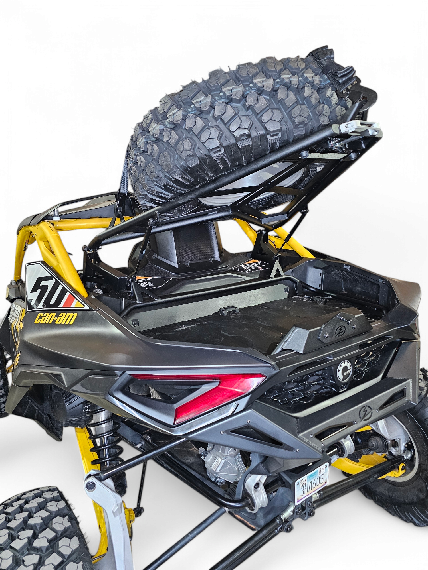 Photo of 2024 Can-am Maverick R EOD Volt Tire Rack (Fits All Mav R's) by Elektric Offroad - Premium for UTVs / Side by Sides
