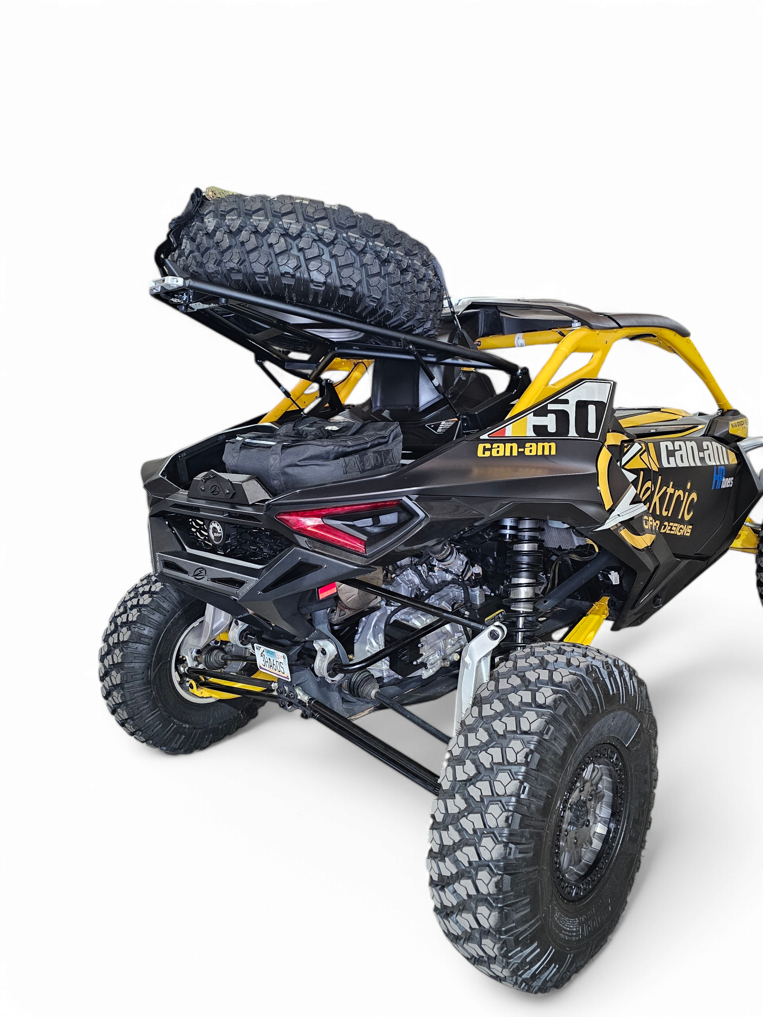 Photo of 2024 Can-am Maverick R EOD Volt Tire Rack (Fits All Mav R's) by Elektric Offroad - Premium for UTVs / Side by Sides