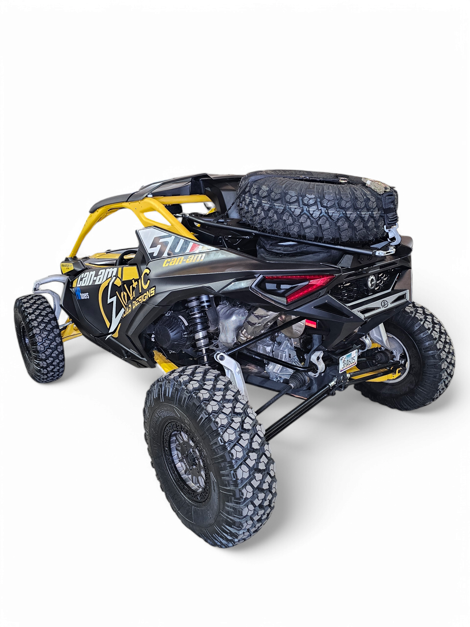 Photo of 2024 Can-am Maverick R EOD Volt Tire Rack (Fits All Mav R's) by Elektric Offroad - Premium for UTVs / Side by Sides