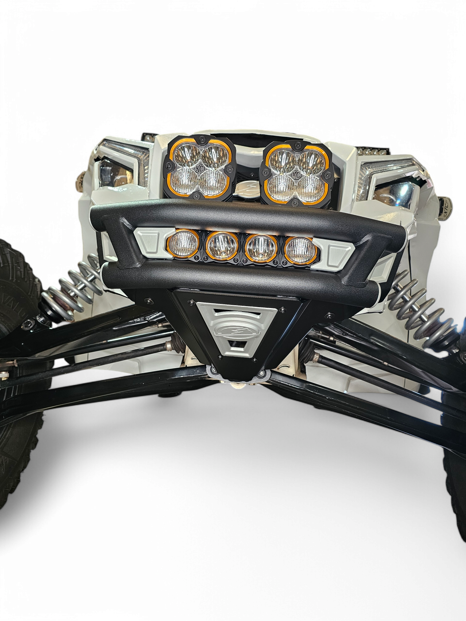 Photo of 2017 + Can-Am X3 Maverick Amp Front Bumper by Elektric Offroad - Premium 2017+ Can Am X3 Maverick Volt Front Winch Bumper for UTVs / Side by Sides