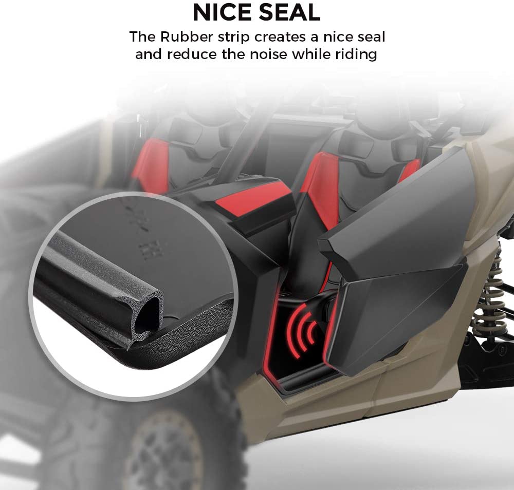 Photo of Kemimoto Front Bumpers & Lower Doors Panel For Can-Am Maverick X3 by Kemimoto - Premium for UTVs / Side by Sides