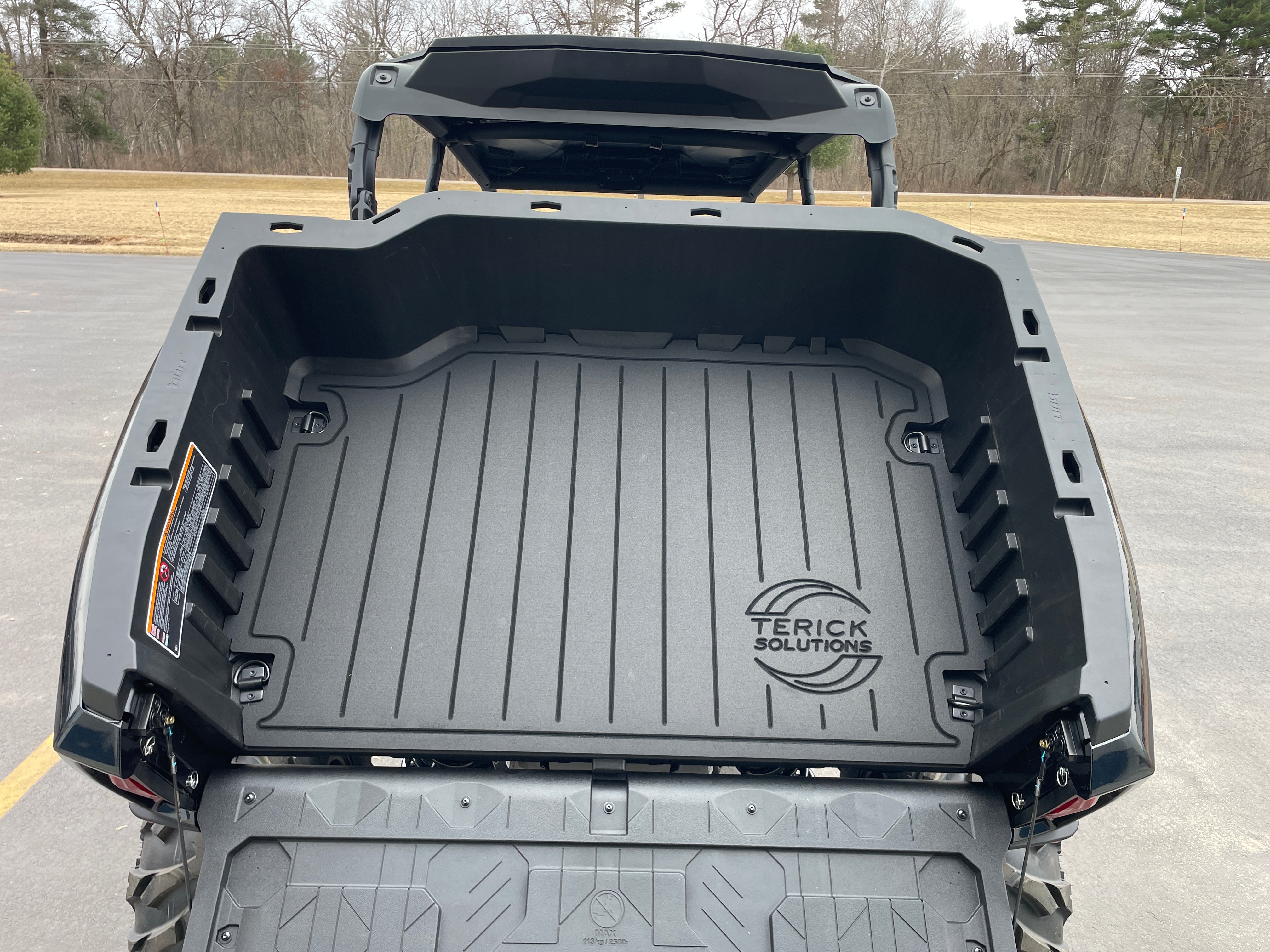 Photo of Can-Am Commander / Maverick Gen 2 Rubber Floor Mats by Terick Solutions - Premium UTV Rubber floor mats for UTVs / Side by Sides