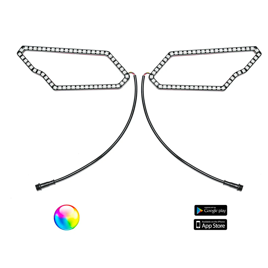 Photo of 5150 Whips 187 Style Halos by 5150 Whips - Premium Lights for UTVs / Side by Sides