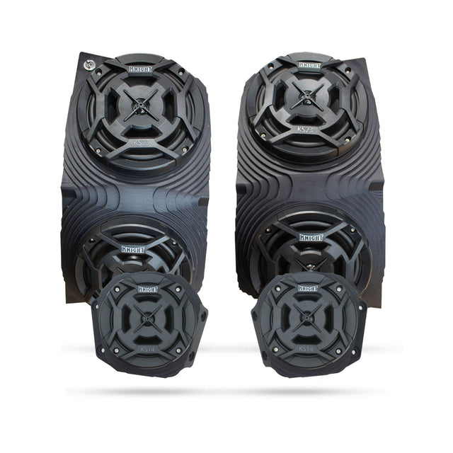 Photo of Can Am Outlander (12–25) Bluetooth LED Double ATV Surround Sound System by Knight ATV - Premium Power Sports for UTVs / Side by Sides