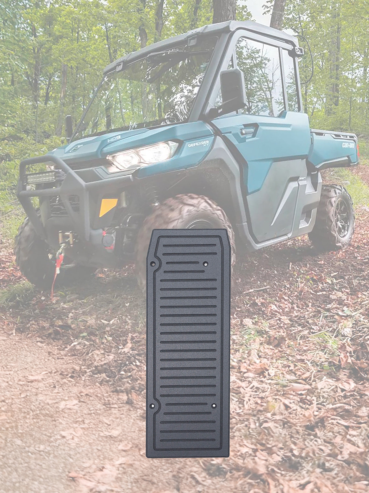 Photo of Can-Am Defender *New HD11* Rubber Floor Mats by Terick Solutions - Premium UTV Rubber floor mats for UTVs / Side by Sides