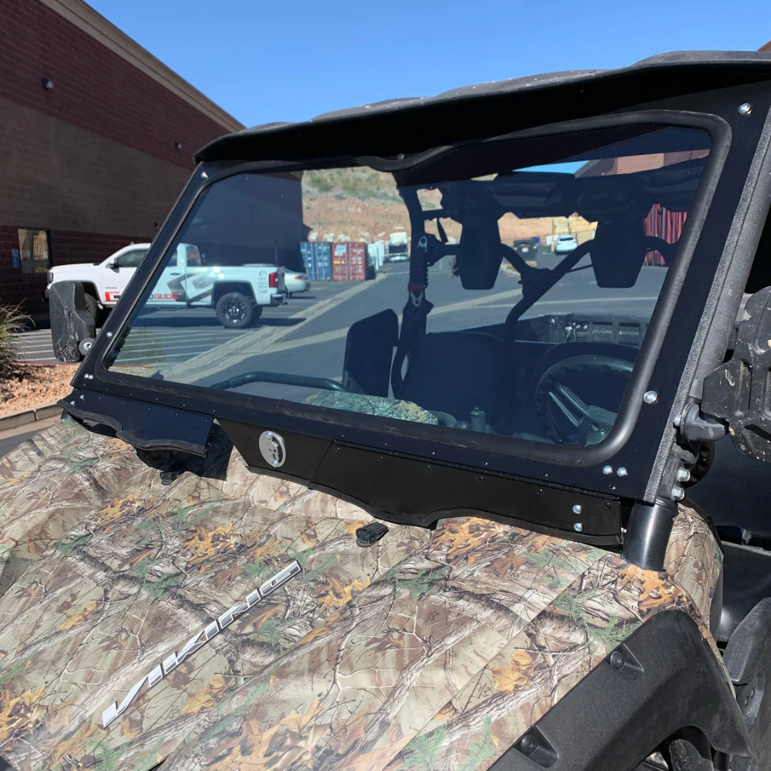 Photo of Yamaha Viking 700, EPS & VI Front Windshield (2014+) by Dirt Warrior Accessories - Premium Windshields for UTVs / Side by Sides