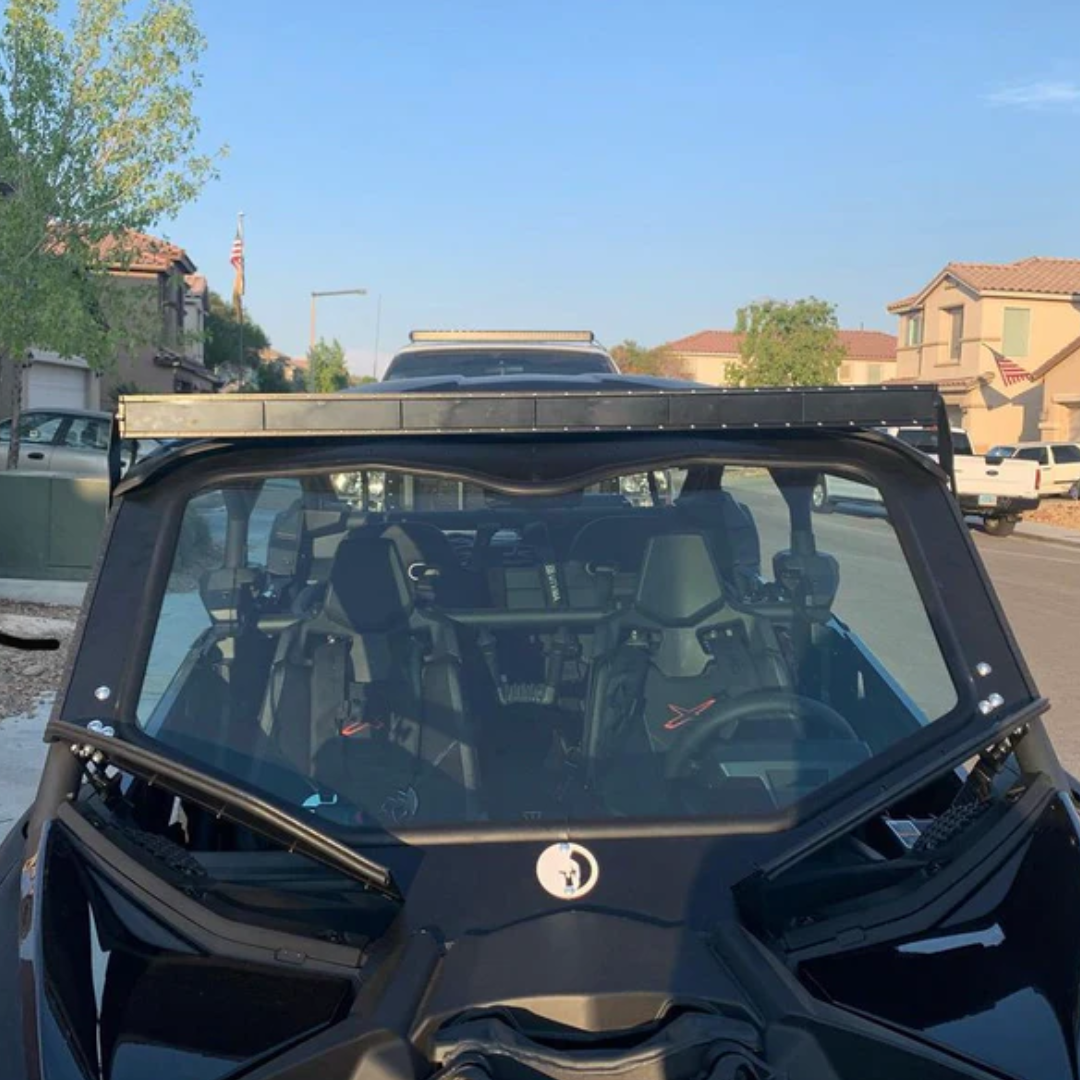 Photo of Can-Am X3 Full Glass Windshield (2017+) by Dirt Warrior Accessories - Premium Windshields for UTVs / Side by Sides