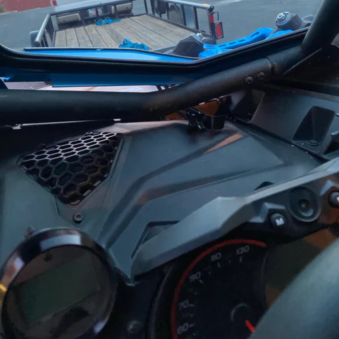 Photo of Can-Am X3 RC Full Glass Windshield (2018+) by Dirt Warrior Accessories - Premium Windshields for UTVs / Side by Sides