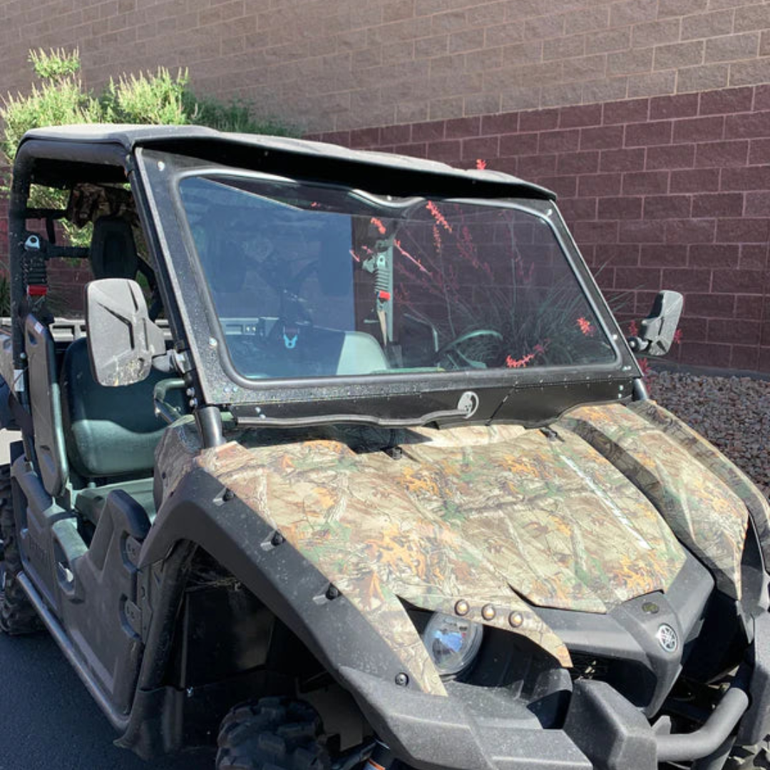 Photo of Yamaha Viking 700, EPS & VI Front Windshield (2014+) by Dirt Warrior Accessories - Premium Windshields for UTVs / Side by Sides
