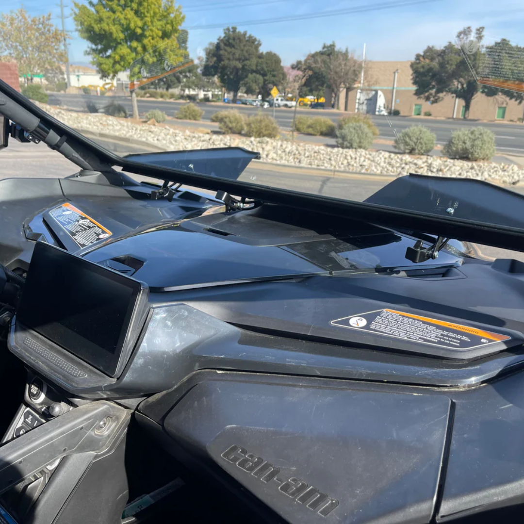 Photo of CANAM MAV R FRONT WINDSHIELD 2024+ by DWA - Premium Windshields for UTVs / Side by Sides