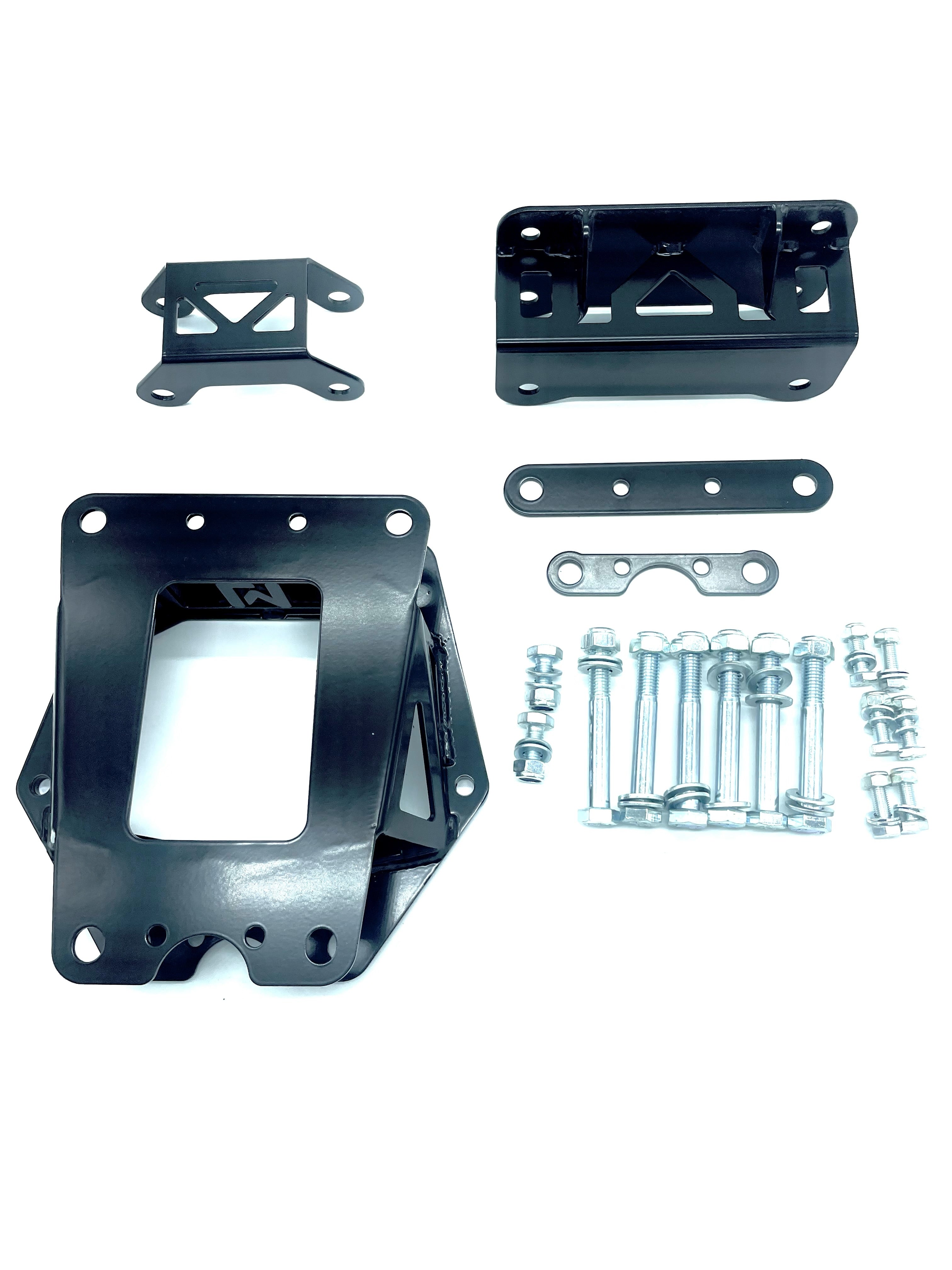 Photo of Can-Am Maverick X3 Front Gusset Kit by LM-UTV - Premium Gusset Kits for UTVs / Side by Sides