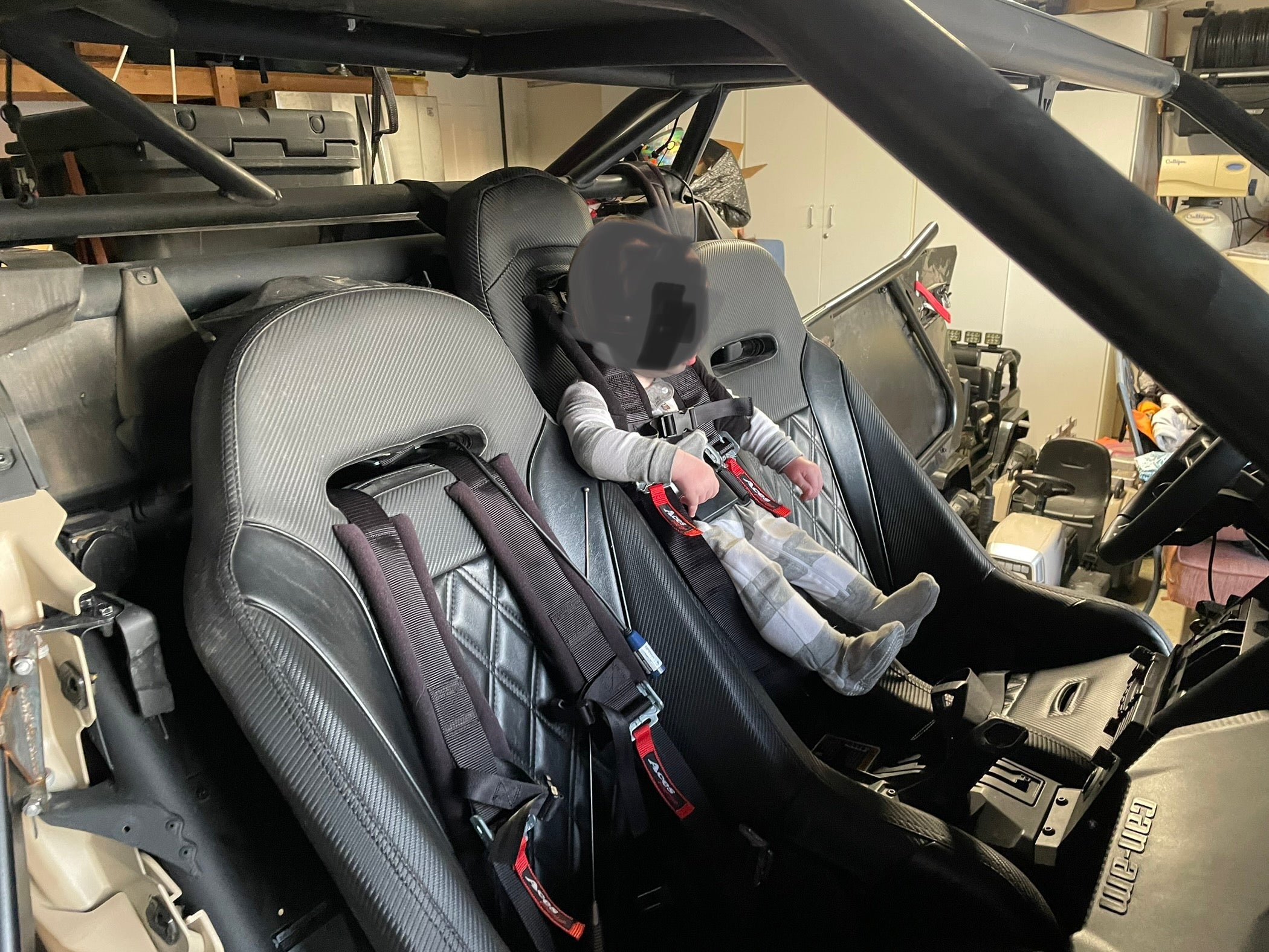 Photo of Aces Racing - Canam X3 Bump Seat by Aces Racing - Premium for UTVs / Side by Sides