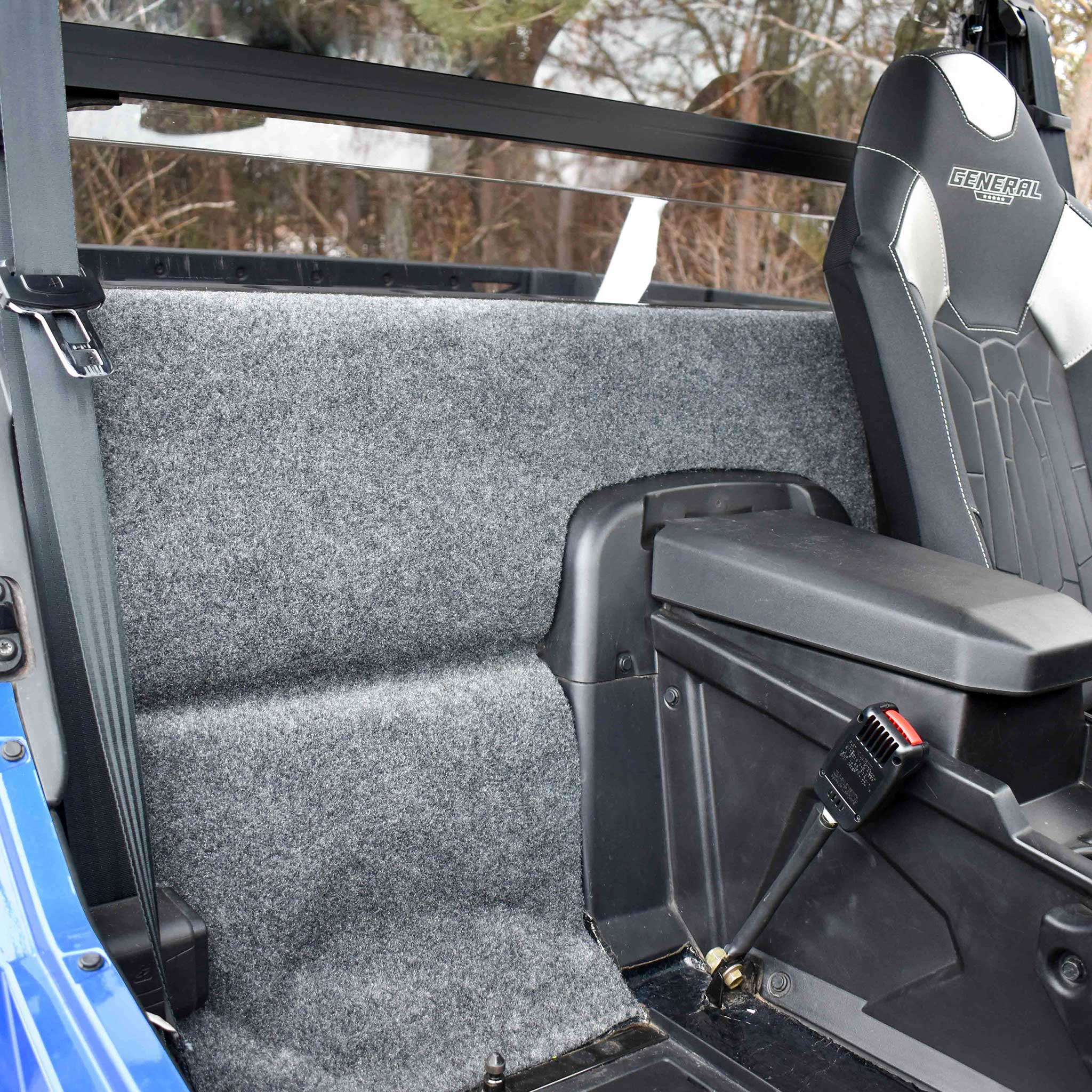 Photo of Carpet Kit for Polaris General by Terick Solutions - Premium Carpet Kit for UTVs / Side by Sides
