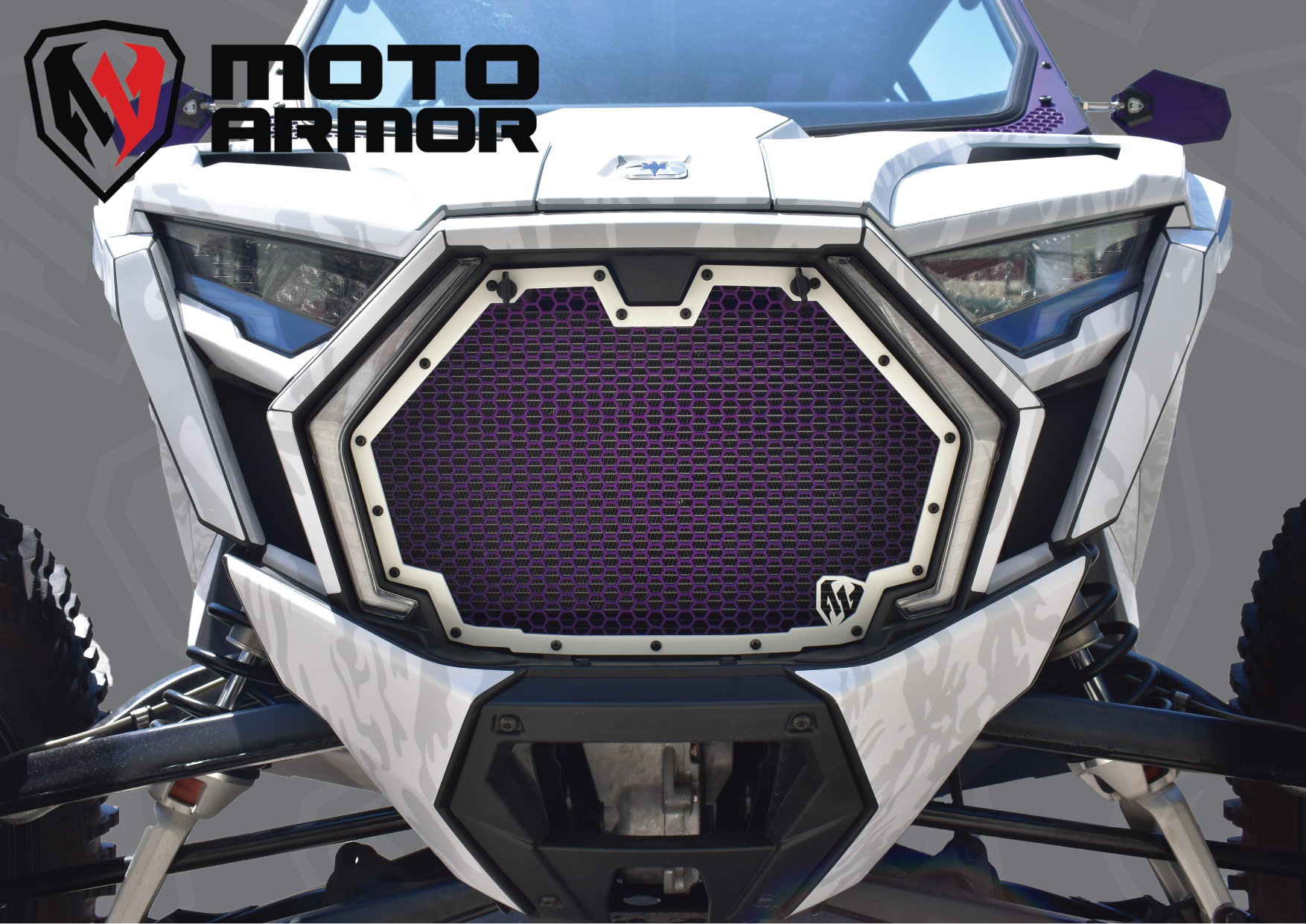 Photo of Moto Armor Radiator Grill for 2025+ RZR PRO XP, R, S by Moto Armor - Premium for UTVs / Side by Sides